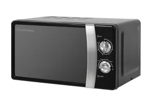 Russell Hobbs RHMM701B-N microwave Black Solo microwave Countertop 17 L 700 W