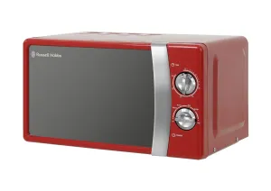 Russell Hobbs RHMM701R-N microwave Red Solo microwave Countertop 17 L 700 W