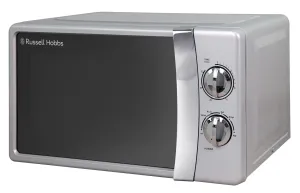 Russell Hobbs RHMM701S-N microwave Silver Solo microwave Countertop 17 L 700 W