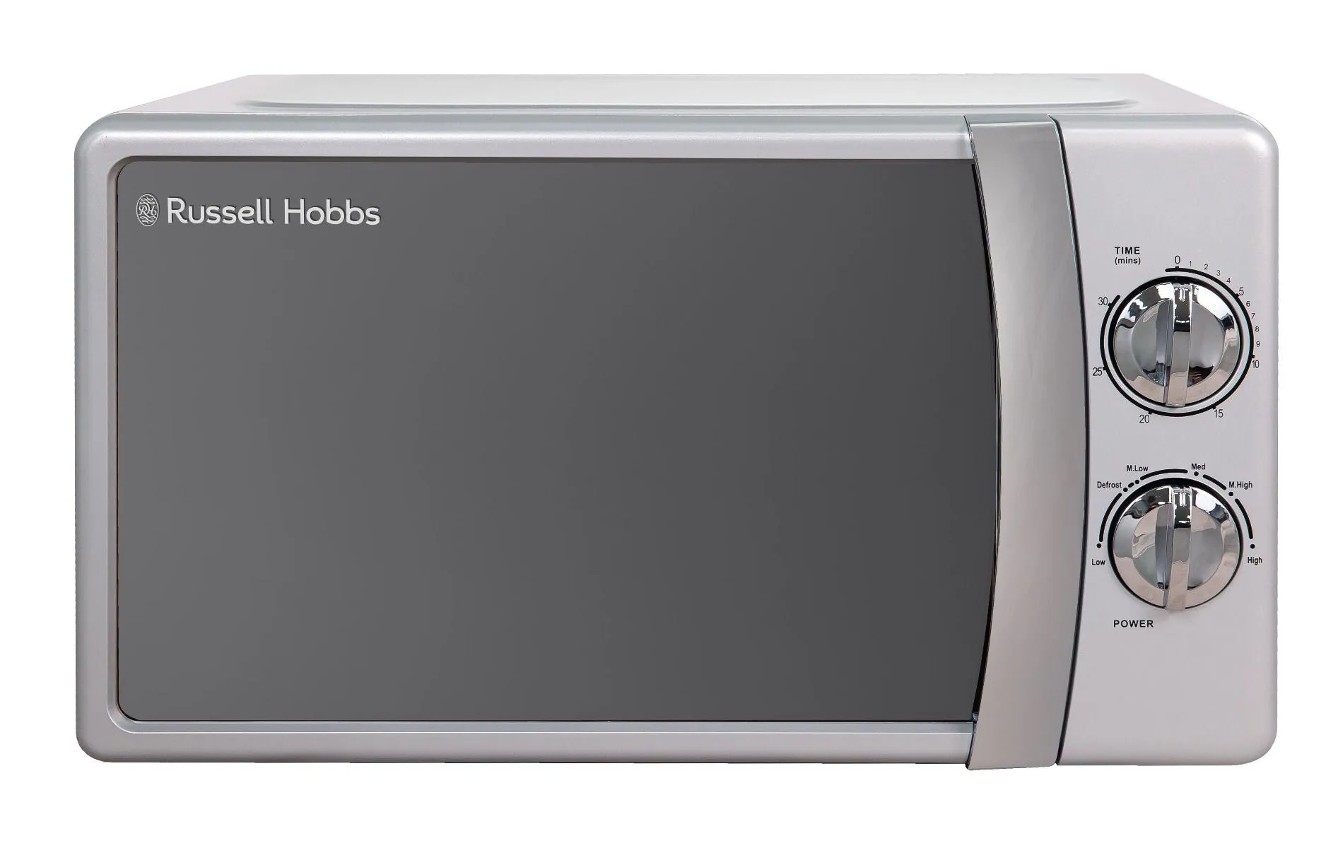 Russell Hobbs RHMM701S-N microwave Silver Solo microwave Countertop 17 L 700 W