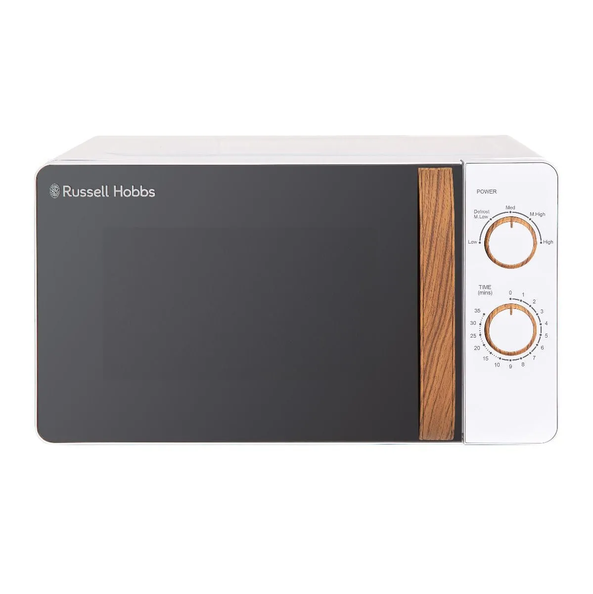 Russell Hobbs RHMM713-N microwave White, Wood Solo microwave Countertop 17 L 700 W