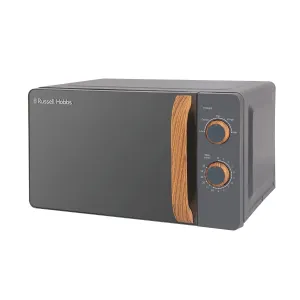 Russell Hobbs RHMM713G-N microwave Grey, Wood Solo microwave Countertop 17 L 700 W