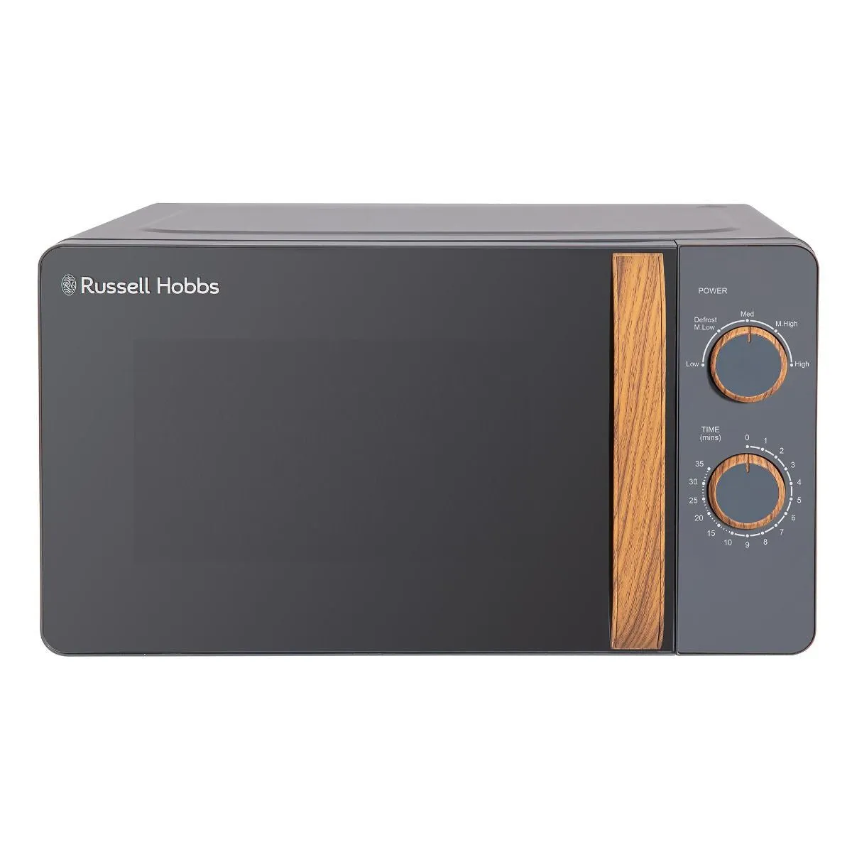 Russell Hobbs RHMM713G-N microwave Grey, Wood Solo microwave Countertop 17 L 700 W