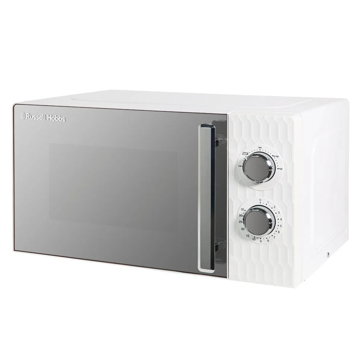 Russell Hobbs RHMM715 microwave White Solo microwave Countertop 17 L 700 W