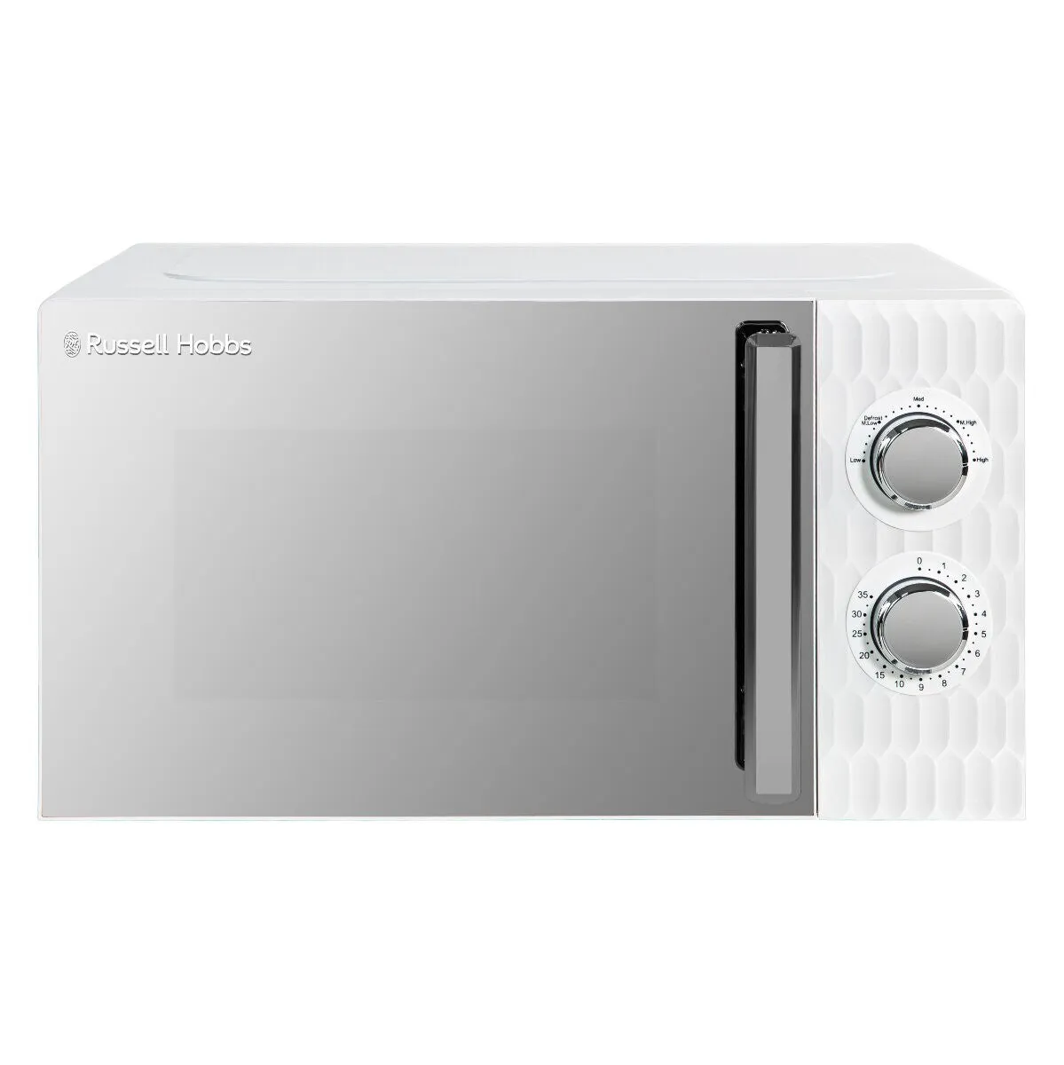 Russell Hobbs RHMM715 microwave White Solo microwave Countertop 17 L 700 W
