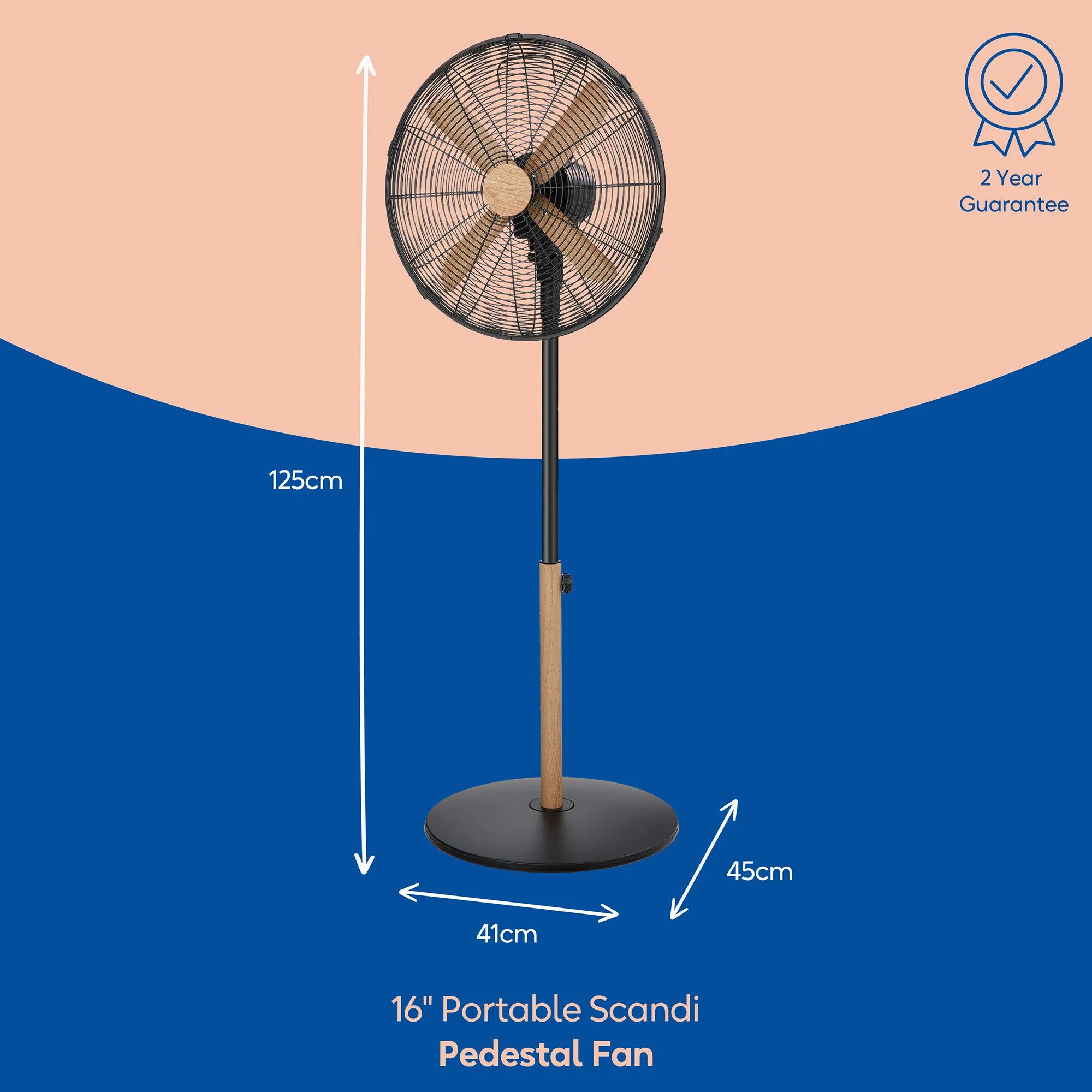 Russell Hobbs RHMPF1601WDB household fan Black