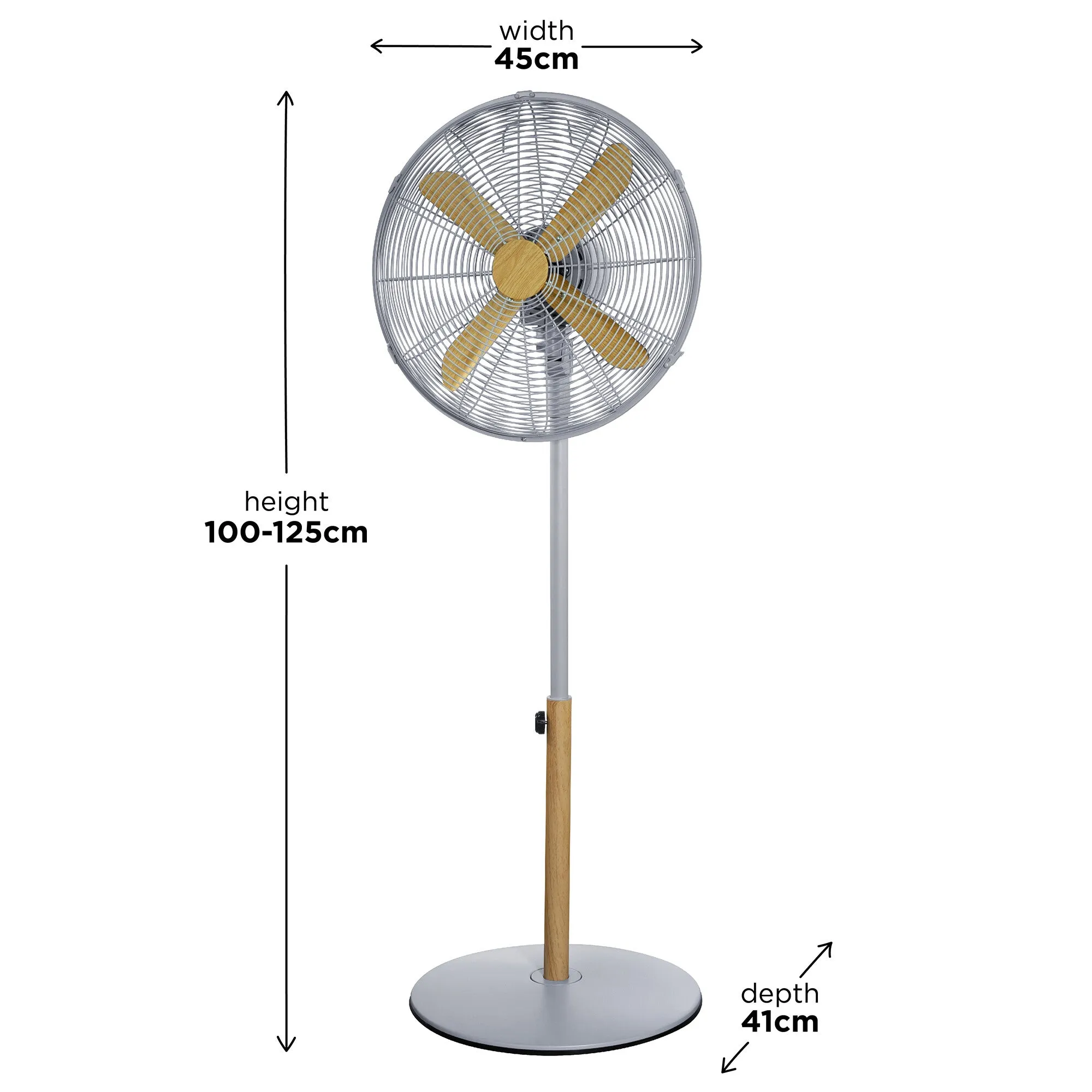 Russell Hobbs RHMPF1601WDG household fan Grey