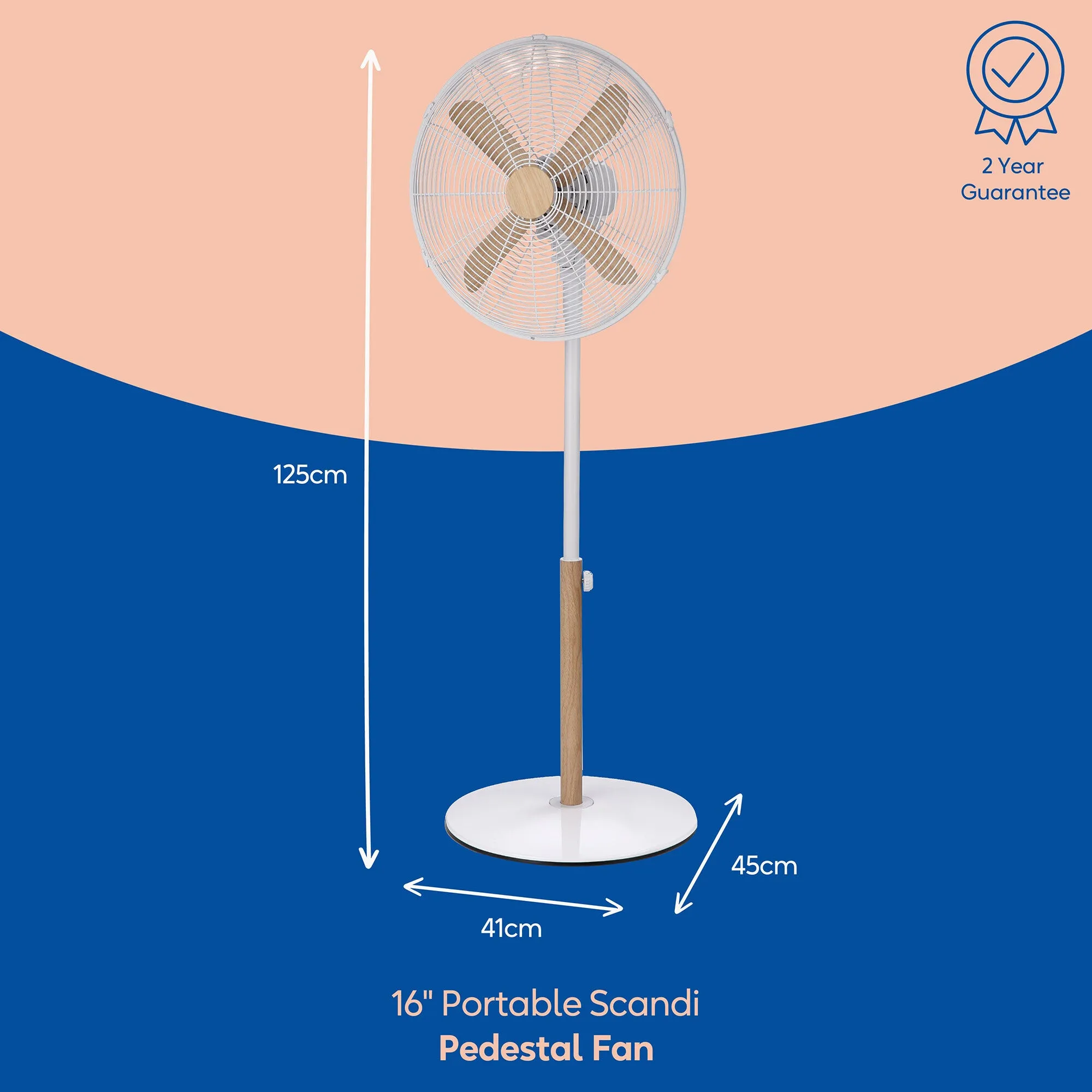Russell Hobbs RHMPF1601WDW household fan White