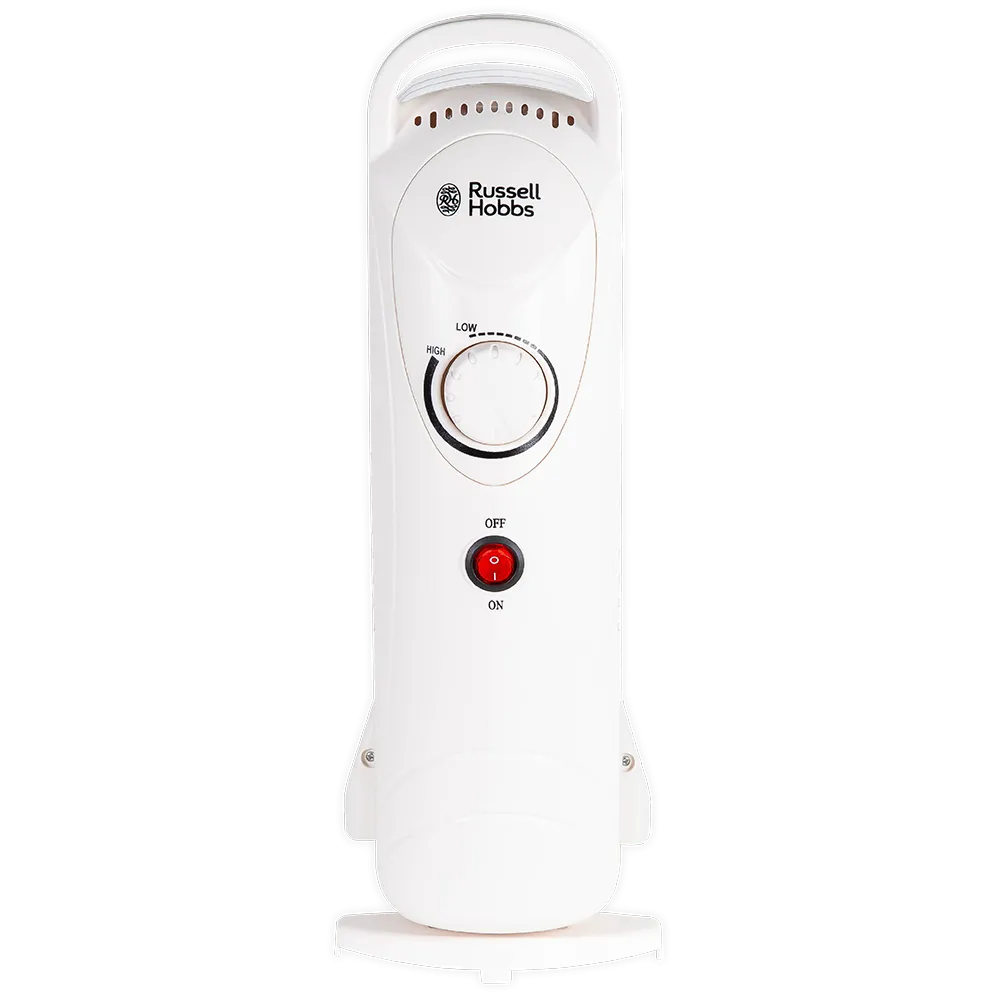 Russell Hobbs RHOFR3001W 5 Fin Oil Filled Radiator in White