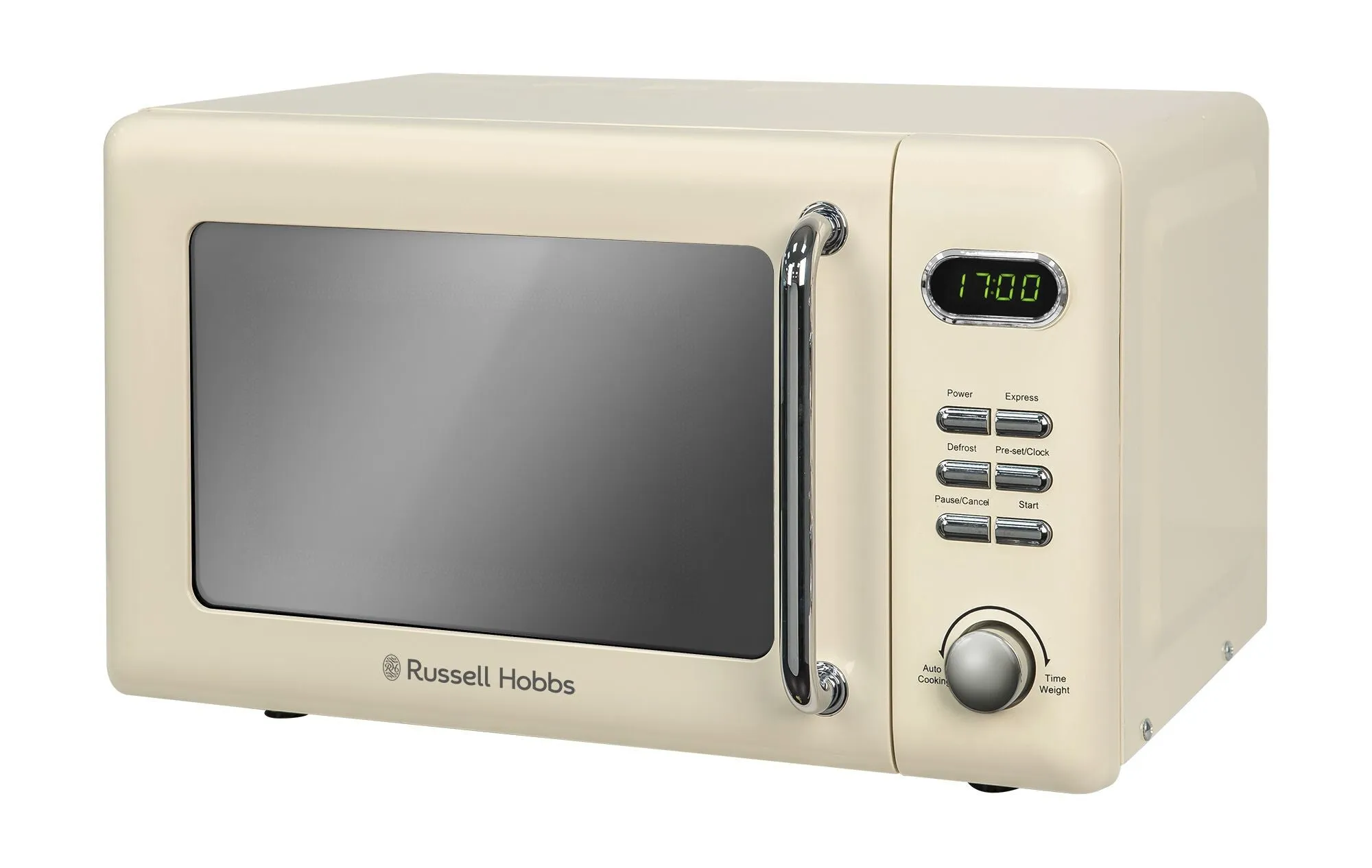 Russell Hobbs RHRETMD706C-N microwave Cream Solo microwave Countertop 17 L 700 W