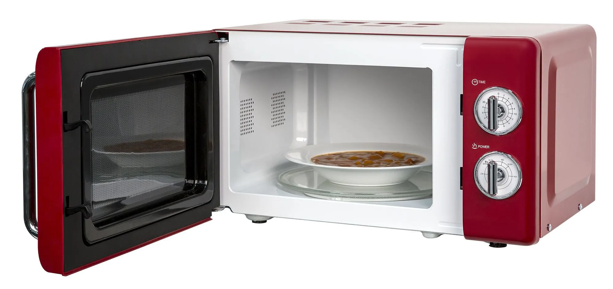 Russell Hobbs RHRETMM705R-N microwave Red Solo microwave Countertop 17 L 700 W