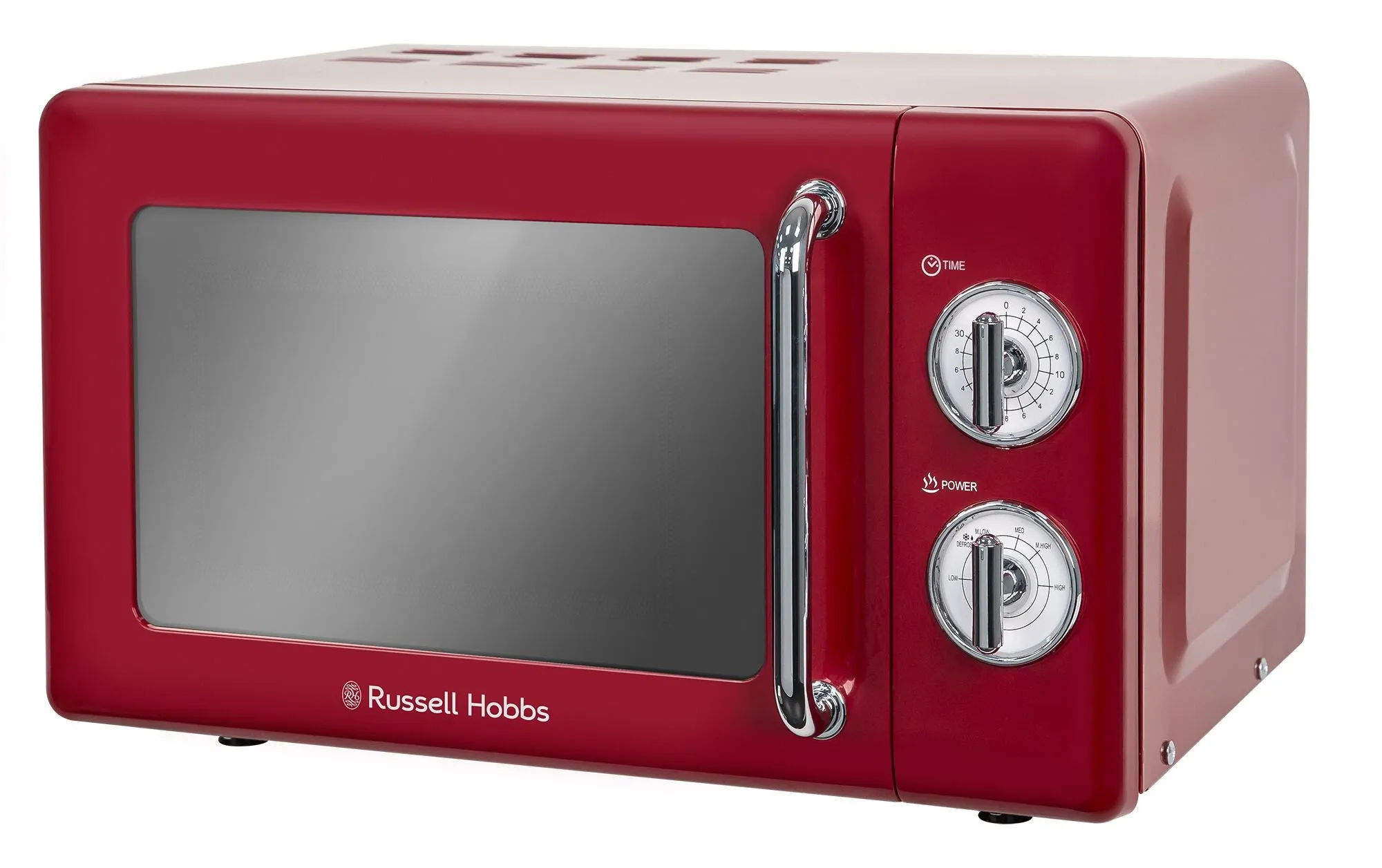 Russell Hobbs RHRETMM705R-N microwave Red Solo microwave Countertop 17 L 700 W