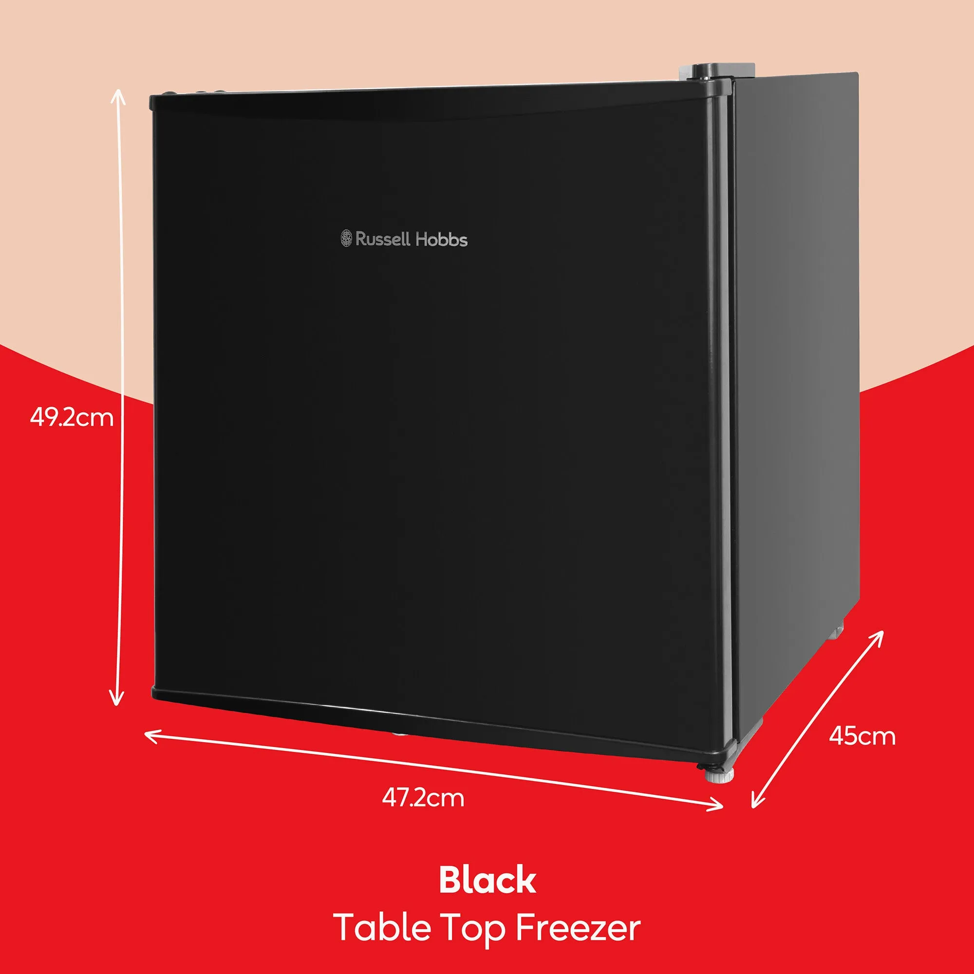 Russell Hobbs RHTTFZ0E1B freezer Countertop 31 L E Black