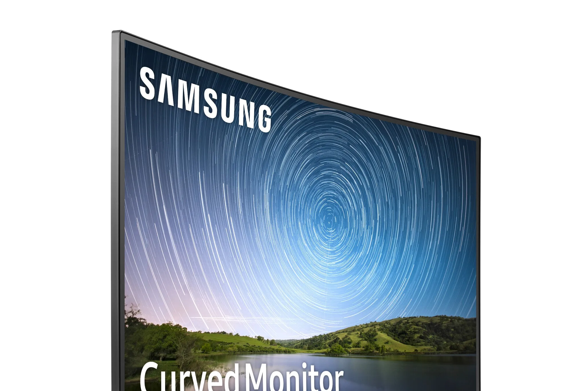 Samsung 500 Series CR500 26.9" Full HD Curved Monitor - 60Hz, 4ms, VA, AMD FreeSync, Black