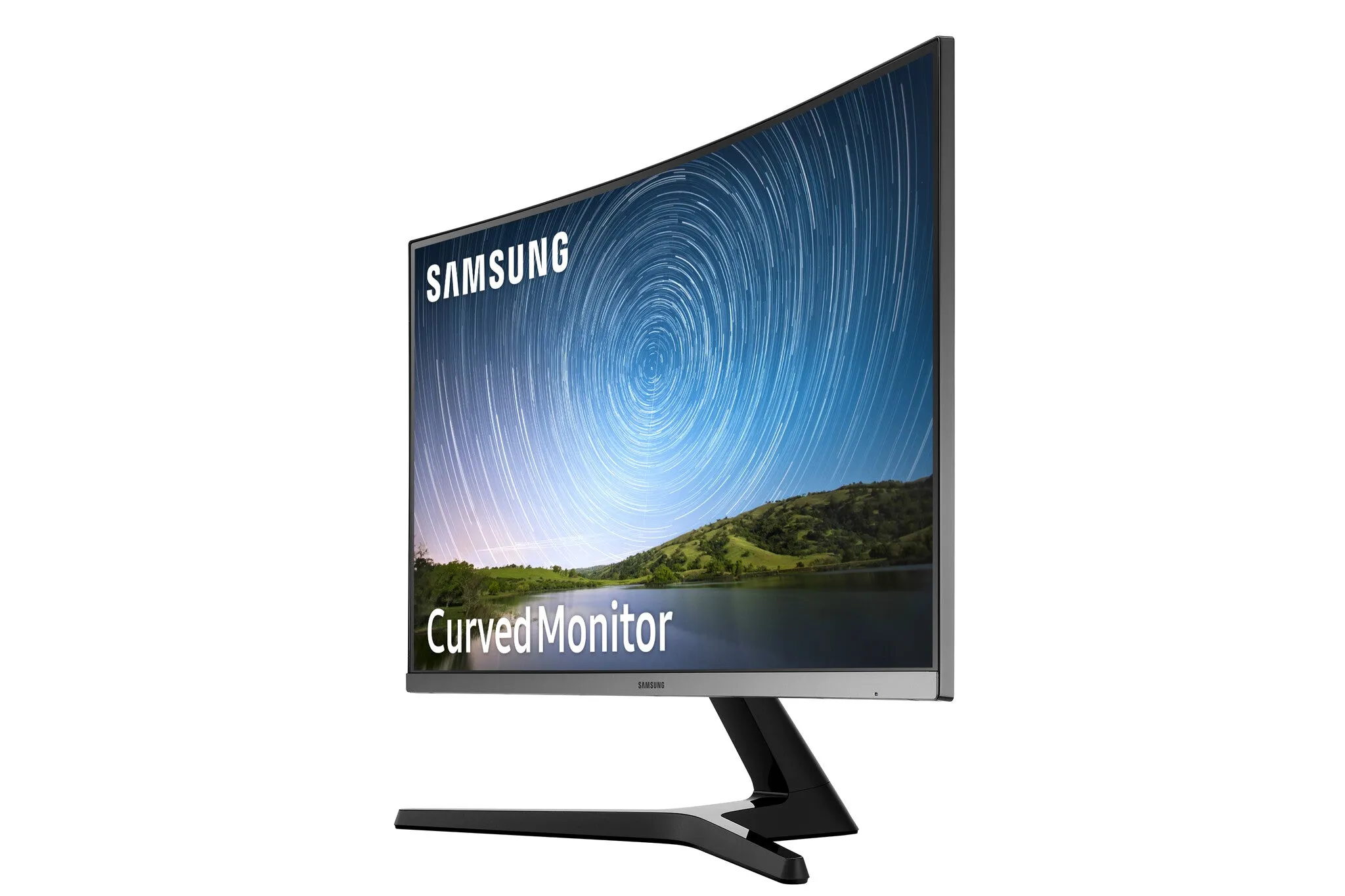 Samsung 500 Series CR500 26.9" Full HD Curved Monitor - 60Hz, 4ms, VA, AMD FreeSync, Black