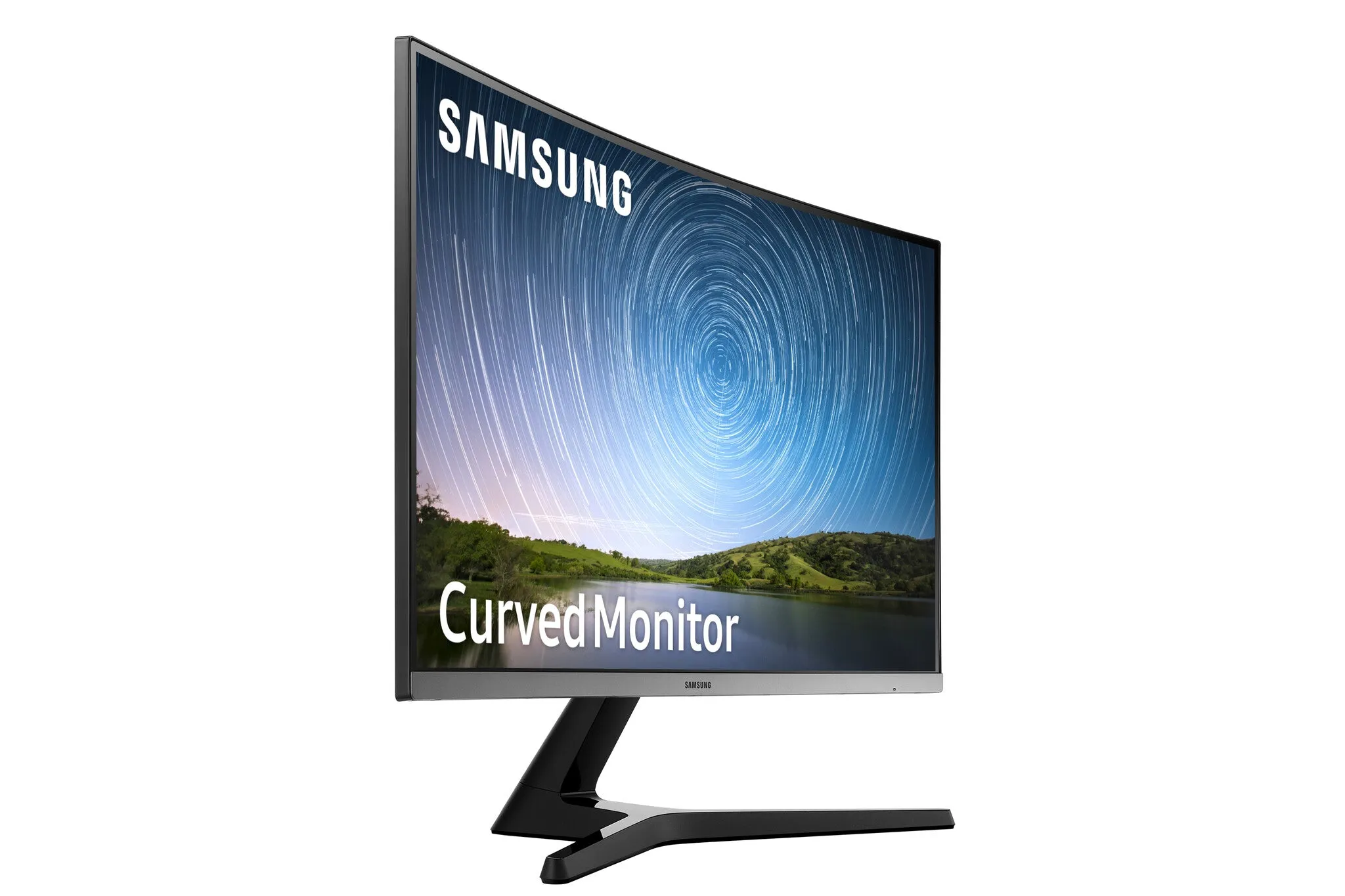 Samsung 500 Series CR500 26.9" Full HD Curved Monitor - 60Hz, 4ms, VA, AMD FreeSync, Black