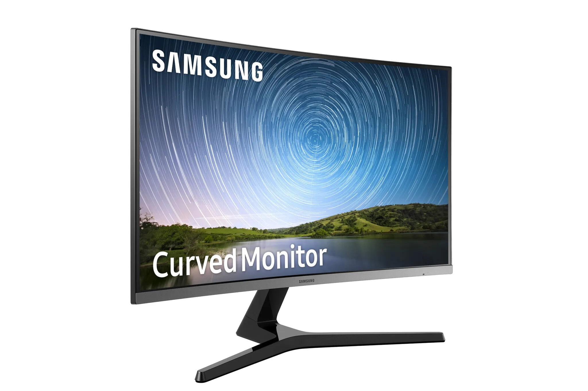 Samsung 500 Series CR500 26.9" Full HD Curved Monitor - 60Hz, 4ms, VA, AMD FreeSync, Black