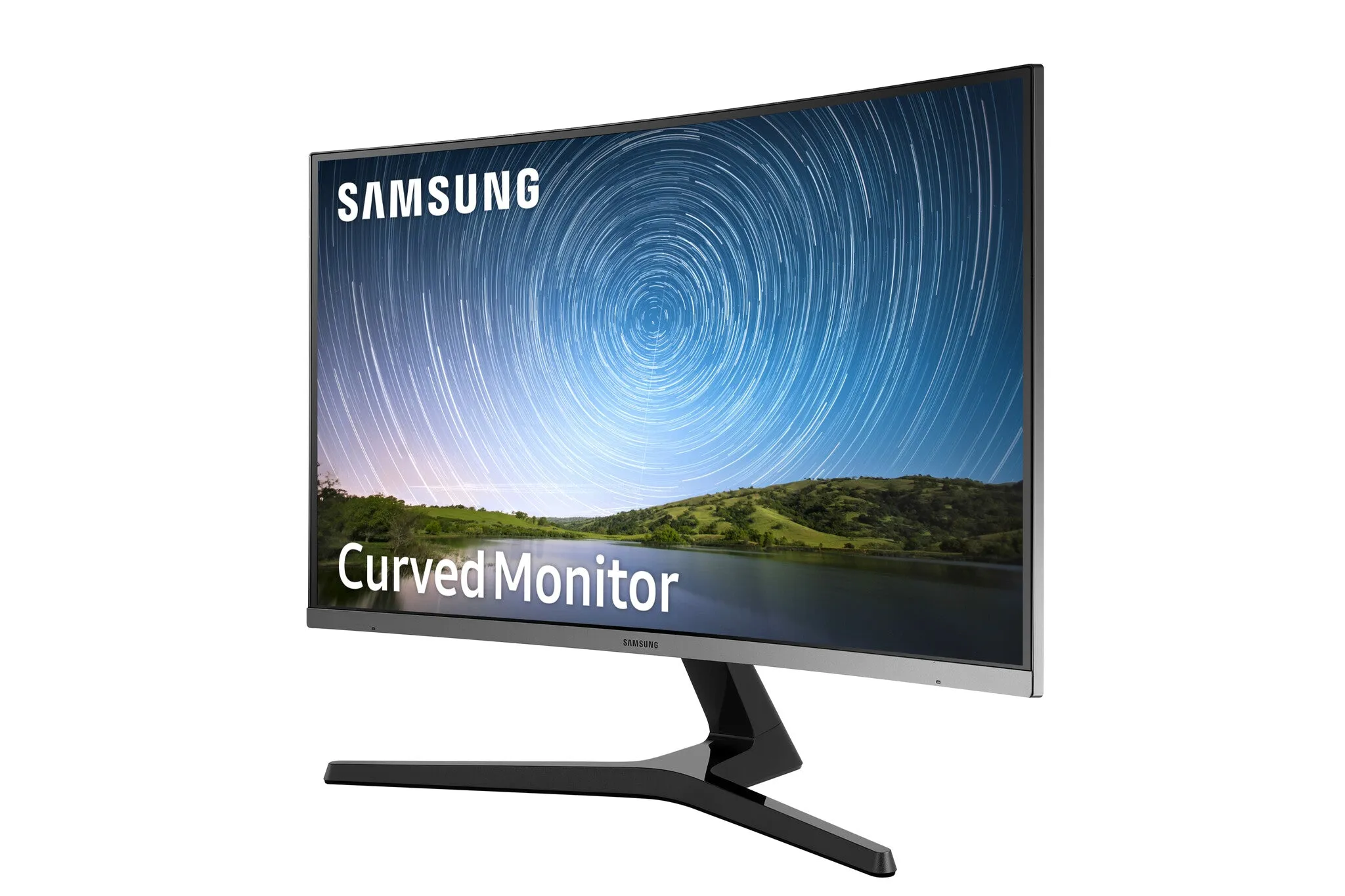 Samsung 500 Series CR500 26.9" Full HD Curved Monitor - 60Hz, 4ms, VA, AMD FreeSync, Black