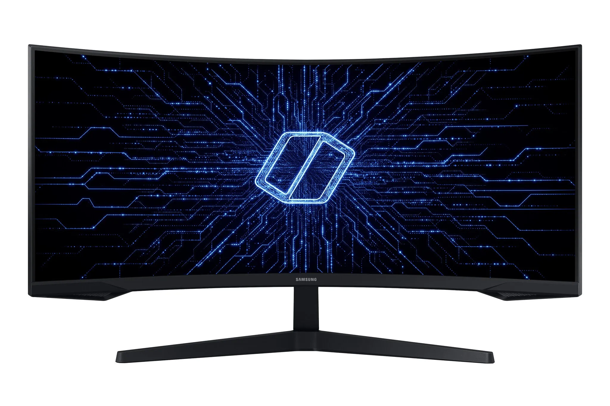 Samsung Odyssey G55T LC34G55TWWRXXU 34" UltraWide Quad HD Curved Gaming Monitor - 165Hz, 1ms, VA, AMD FreeSync Premium, Black