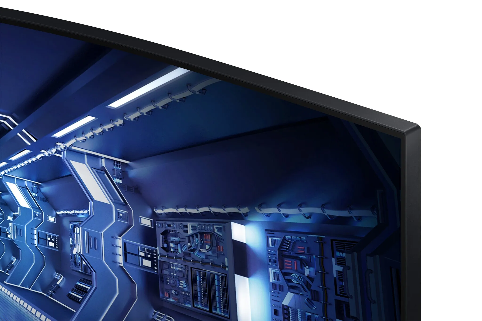 Samsung Odyssey G55T LC34G55TWWRXXU 34" UltraWide Quad HD Curved Gaming Monitor - 165Hz, 1ms, VA, AMD FreeSync Premium, Black
