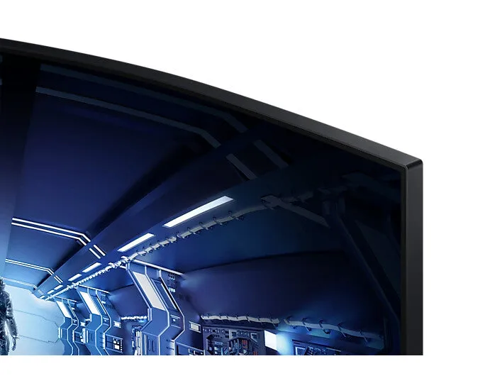 Samsung Odyssey LC32G55TQW 32" Wide Quad HD Curved Gaming Monitor - 144Hz, 1ms, VA, AMD FreeSync Premium, Black