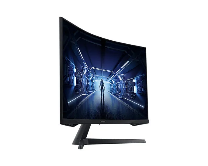 Samsung Odyssey LC32G55TQW 32" Wide Quad HD Curved Gaming Monitor - 144Hz, 1ms, VA, AMD FreeSync Premium, Black