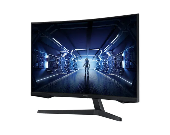 Samsung Odyssey LC32G55TQW 32" Wide Quad HD Curved Gaming Monitor - 144Hz, 1ms, VA, AMD FreeSync Premium, Black
