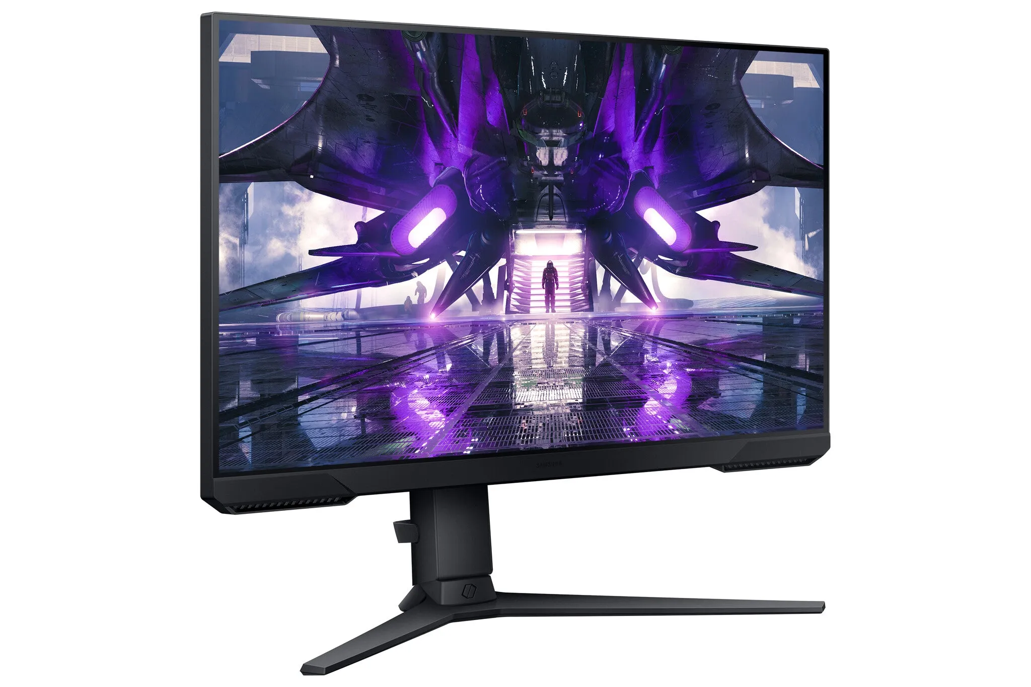 Samsung Odyssey LS24AG320N 24" Full HD Gaming Monitor - 165Hz, 1ms, VA, AMD FreeSync Premium, Height Adjustable, Black