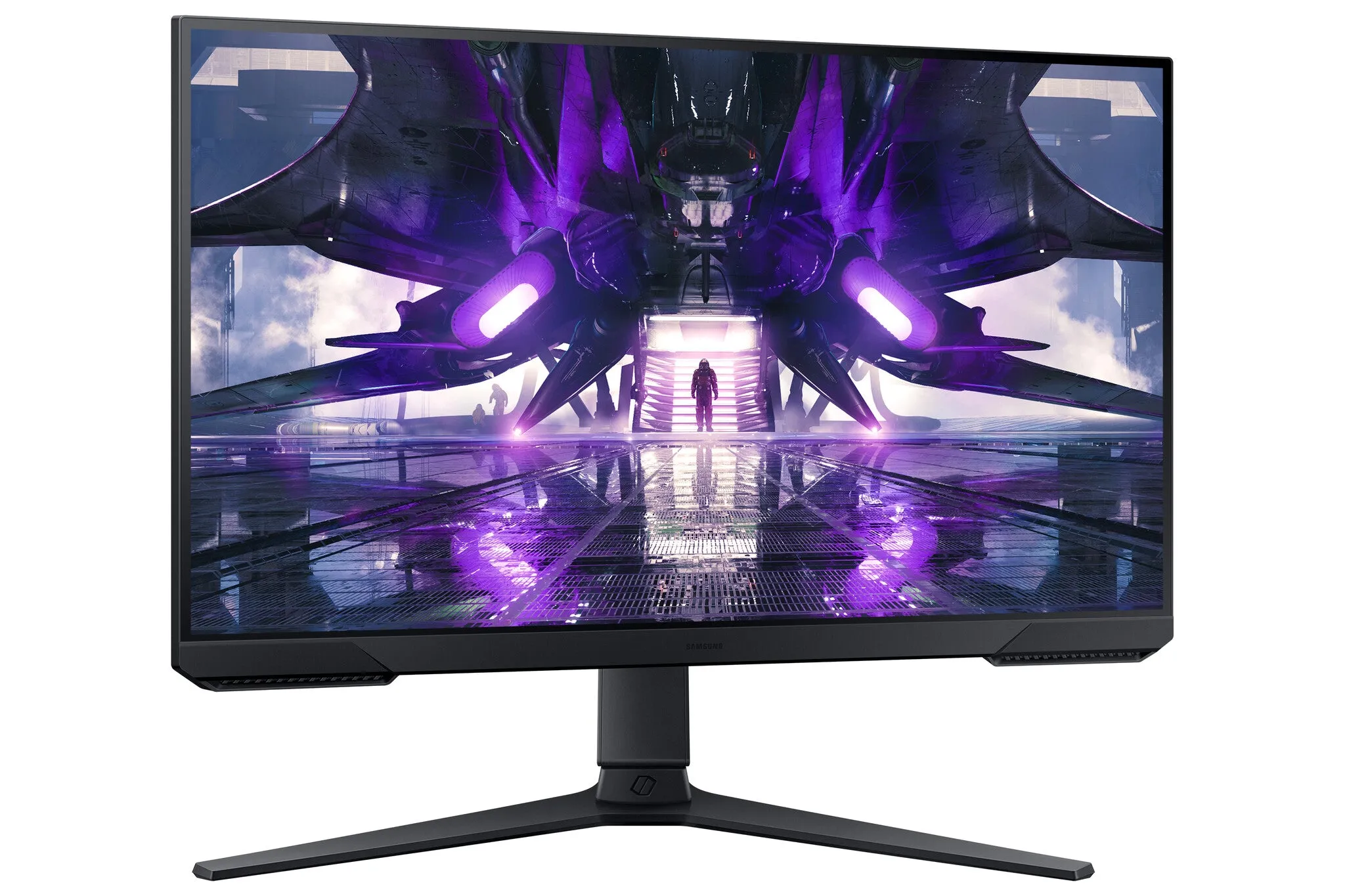 Samsung Odyssey LS24AG320N 24" Full HD Gaming Monitor - 165Hz, 1ms, VA, AMD FreeSync Premium, Height Adjustable, Black