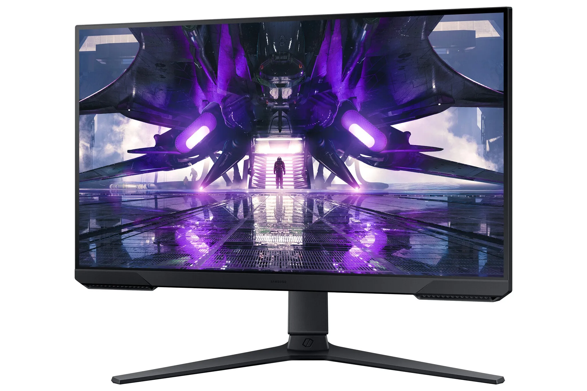 Samsung Odyssey LS24AG320N 24" Full HD Gaming Monitor - 165Hz, 1ms, VA, AMD FreeSync Premium, Height Adjustable, Black