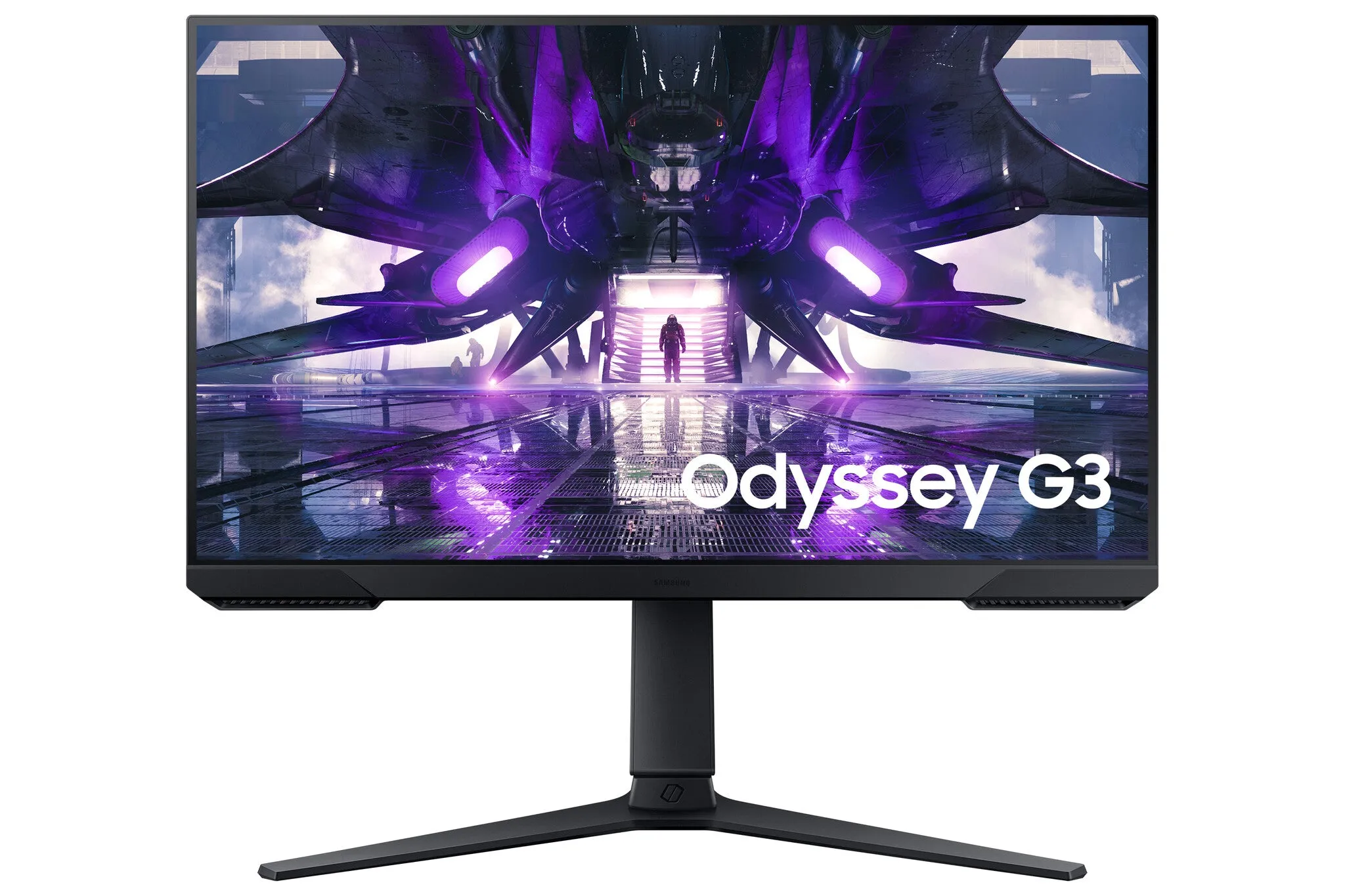 Samsung Odyssey LS24AG320N 24" Full HD Gaming Monitor - 165Hz, 1ms, VA, AMD FreeSync Premium, Height Adjustable, Black