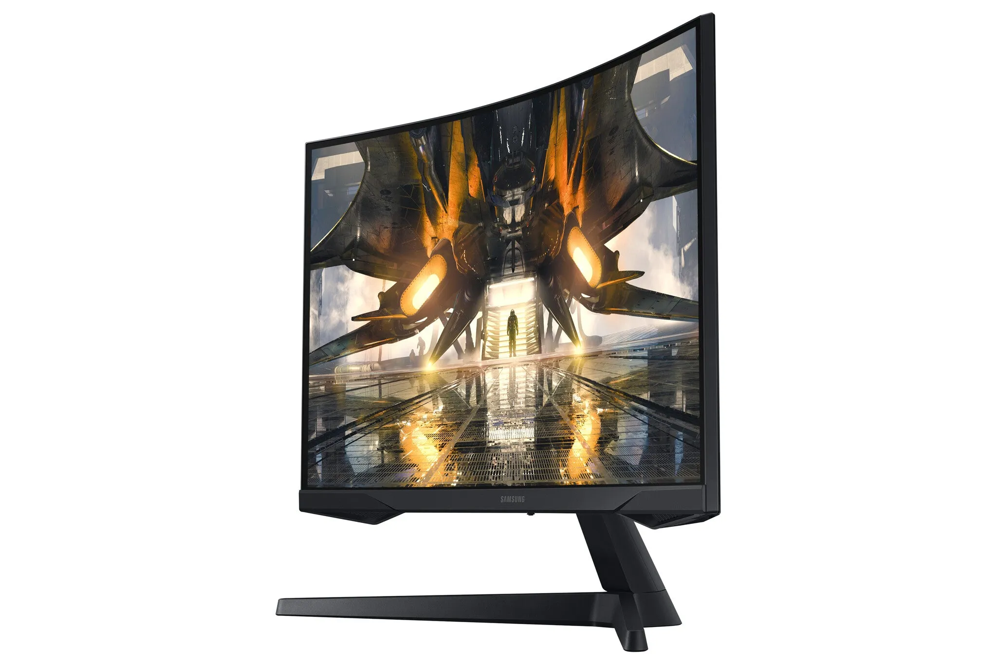 Samsung Odyssey LS27AG550E 27" Quad HD Curved Gaming Monitor - 165Hz, 1ms, VA, AMD FreeSync, Black