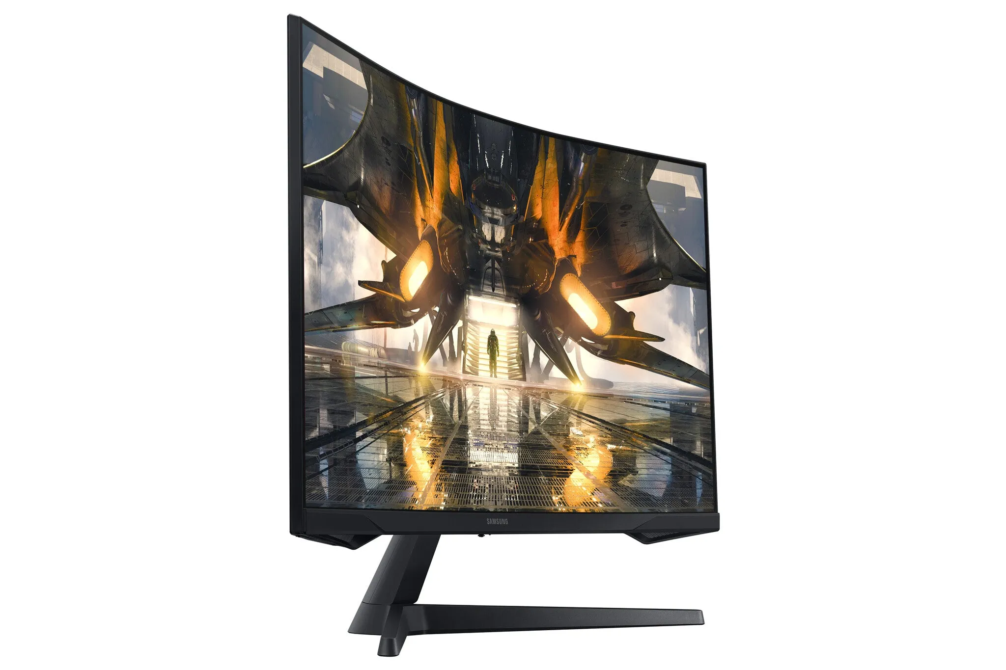 Samsung Odyssey LS32AG550E 32" Quad HD Curved Gaming Monitor - 165Hz, 1ms, VA, AMD FreeSync Premium, Black