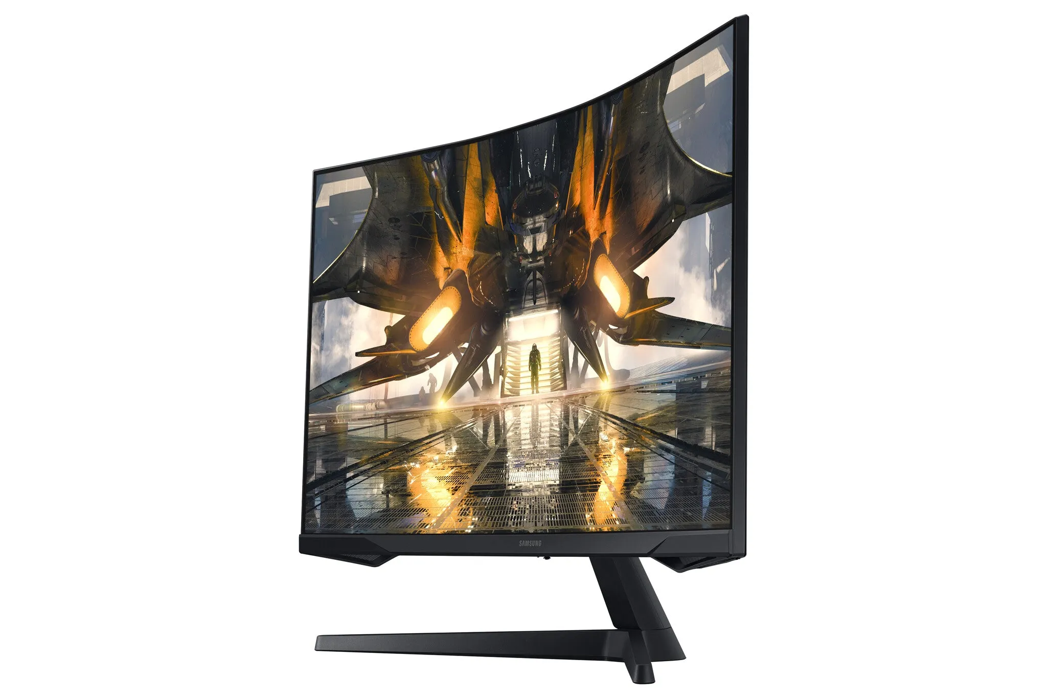 Samsung Odyssey LS32AG550E 32" Quad HD Curved Gaming Monitor - 165Hz, 1ms, VA, AMD FreeSync Premium, Black