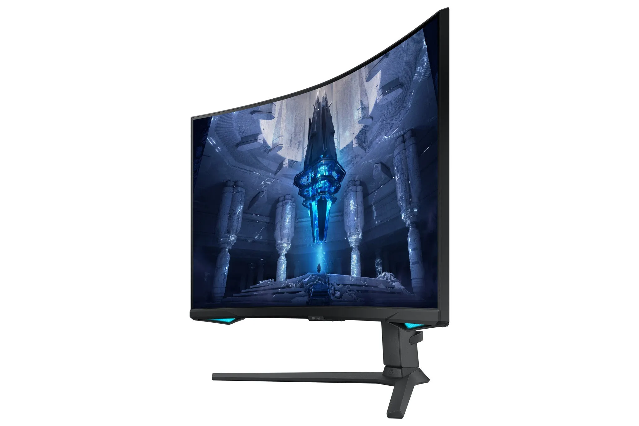 Samsung Odyssey Neo G7 LS32BG750NPXXU 32" Curved Gaming Monitor - 4K Ultra HD- 165Hz - Quantum Dot - 1ms Response Time- FreeSync Premium Pro- Curved Screen -HDR 200 - Height Adjustable