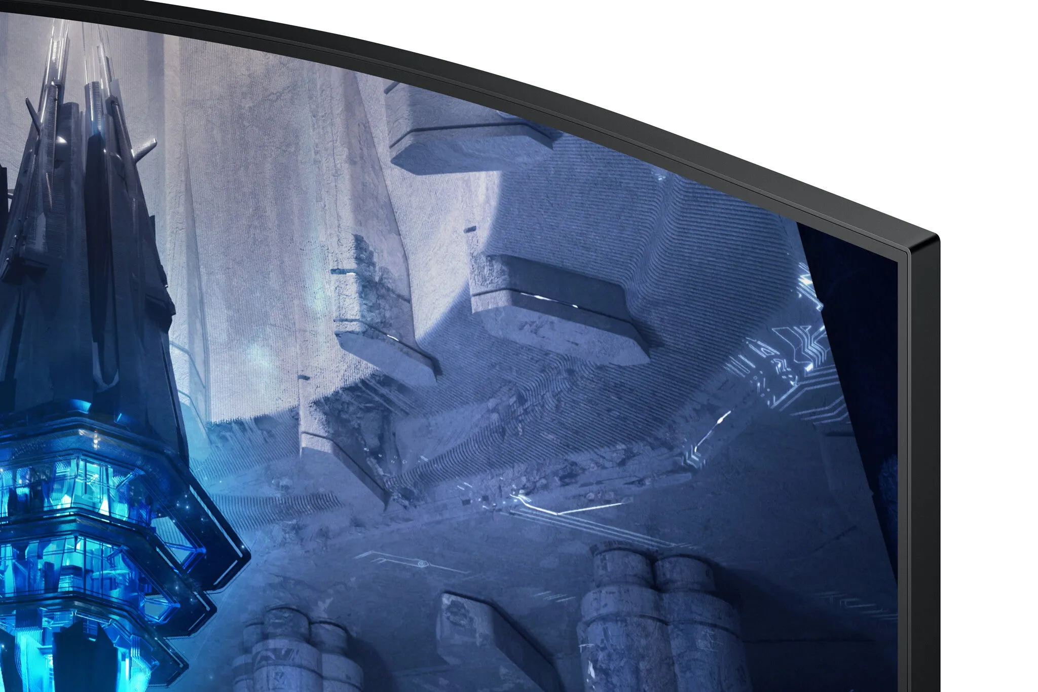 Samsung Odyssey Neo G7 LS32BG750NPXXU 32" Curved Gaming Monitor - 4K Ultra HD- 165Hz - Quantum Dot - 1ms Response Time- FreeSync Premium Pro- Curved Screen -HDR 200 - Height Adjustable