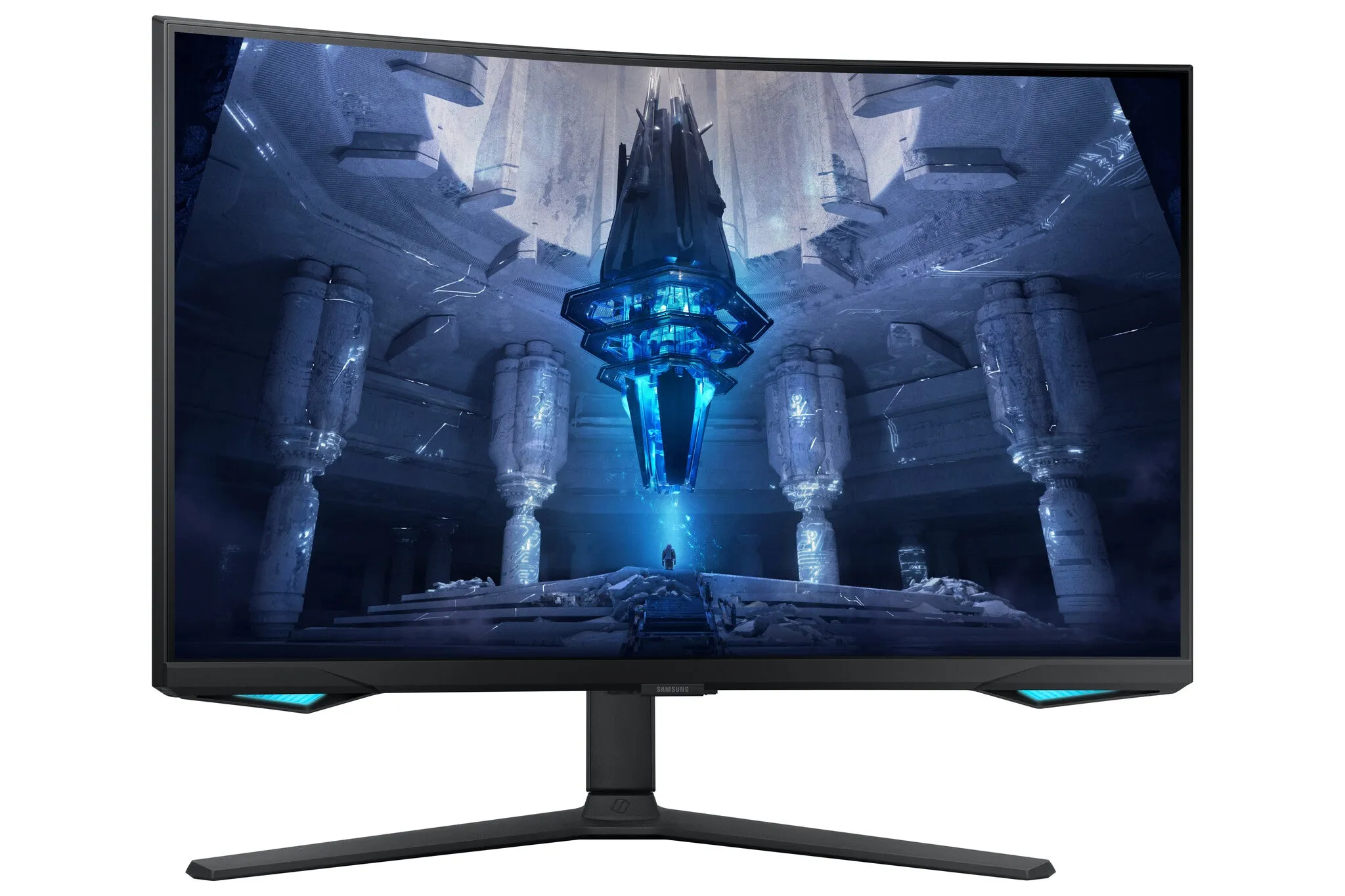 Samsung Odyssey Neo G7 LS32BG750NPXXU 32" Curved Gaming Monitor - 4K Ultra HD- 165Hz - Quantum Dot - 1ms Response Time- FreeSync Premium Pro- Curved Screen -HDR 200 - Height Adjustable