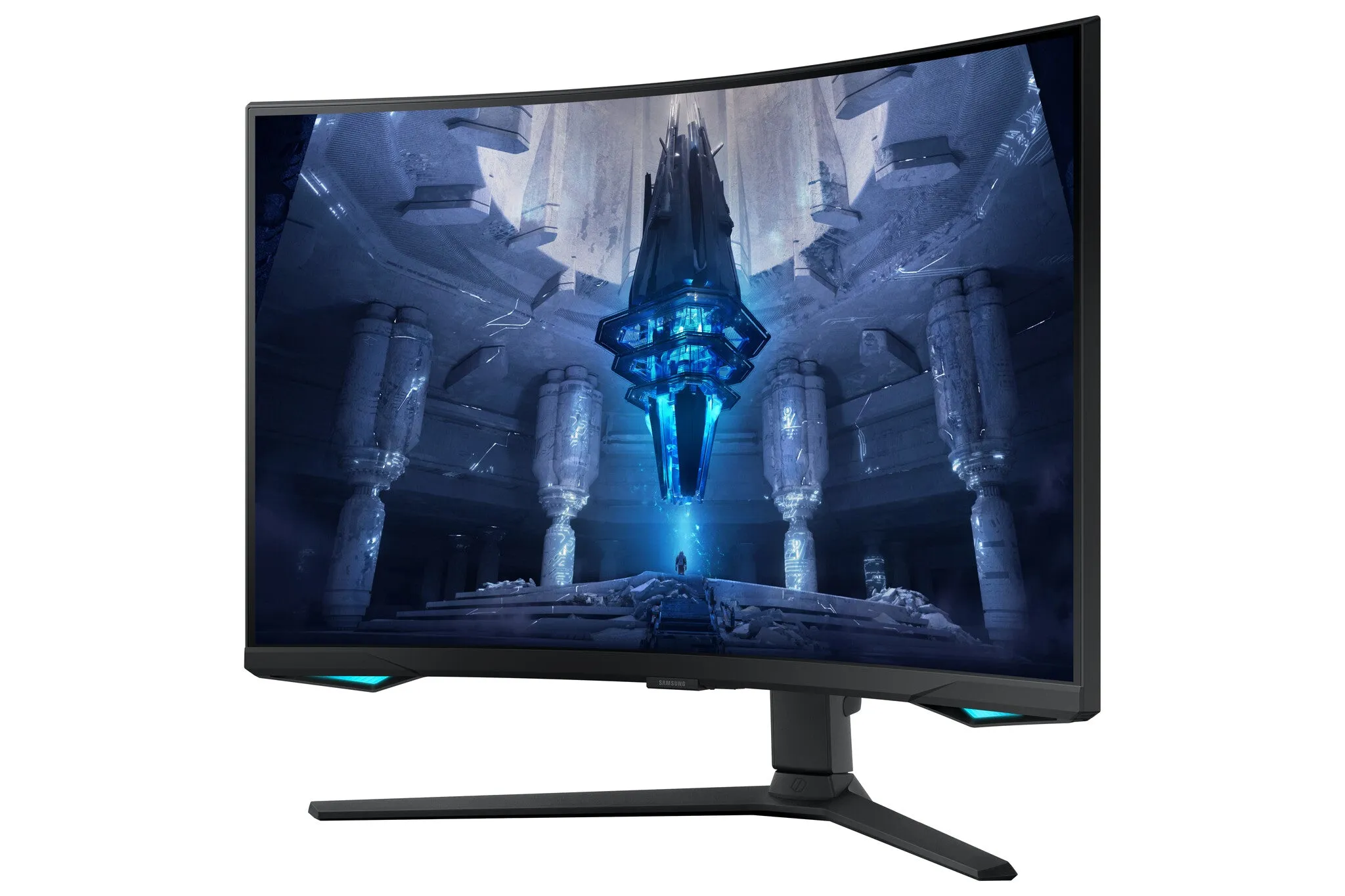 Samsung Odyssey Neo G7 LS32BG750NPXXU 32" Curved Gaming Monitor - 4K Ultra HD- 165Hz - Quantum Dot - 1ms Response Time- FreeSync Premium Pro- Curved Screen -HDR 200 - Height Adjustable