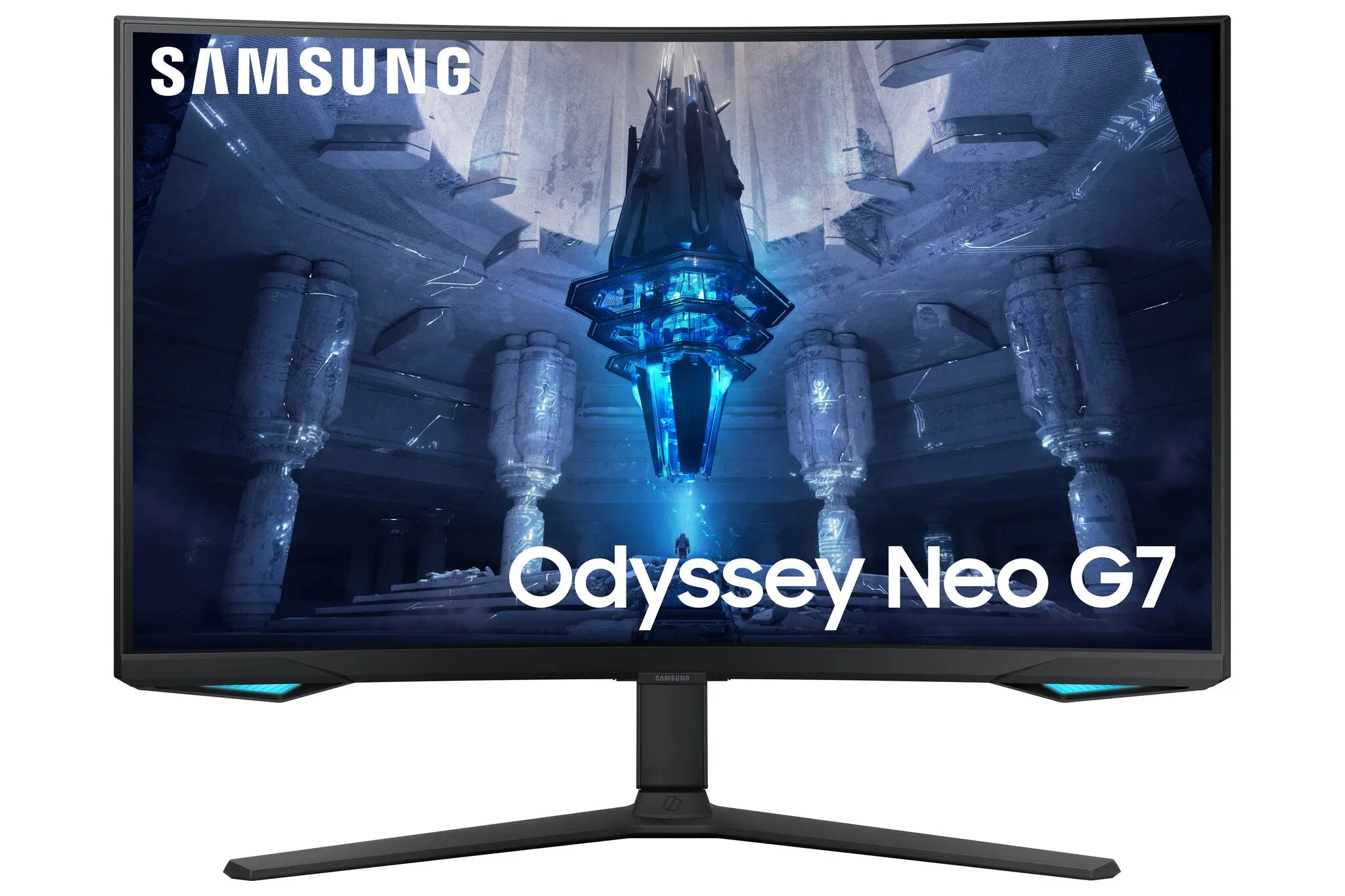 Samsung Odyssey Neo G7 LS32BG750NPXXU 32" Curved Gaming Monitor - 4K Ultra HD- 165Hz - Quantum Dot - 1ms Response Time- FreeSync Premium Pro- Curved Screen -HDR 200 - Height Adjustable
