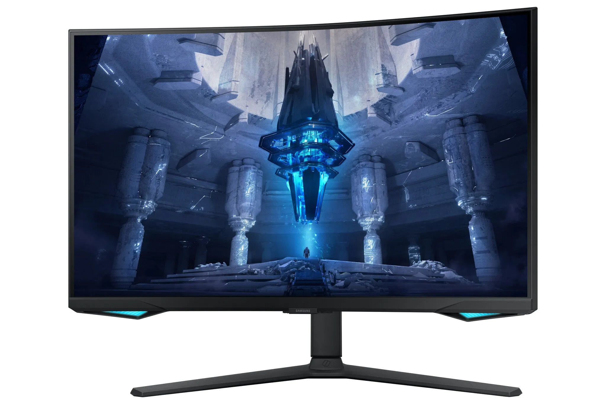 Samsung Odyssey Neo G7 LS32BG750NPXXU 32" Curved Gaming Monitor - 4K Ultra HD- 165Hz - Quantum Dot - 1ms Response Time- FreeSync Premium Pro- Curved Screen -HDR 200 - Height Adjustable