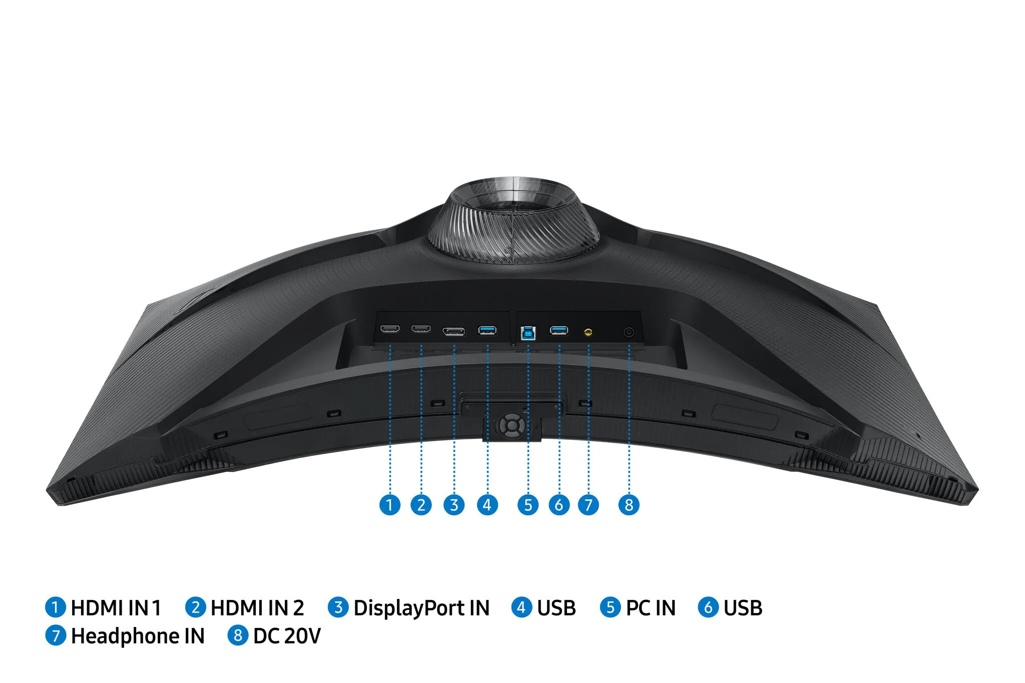 Samsung Odyssey Neo G7 LS32BG750NPXXU 32" Curved Gaming Monitor - 4K Ultra HD- 165Hz - Quantum Dot - 1ms Response Time- FreeSync Premium Pro- Curved Screen -HDR 200 - Height Adjustable