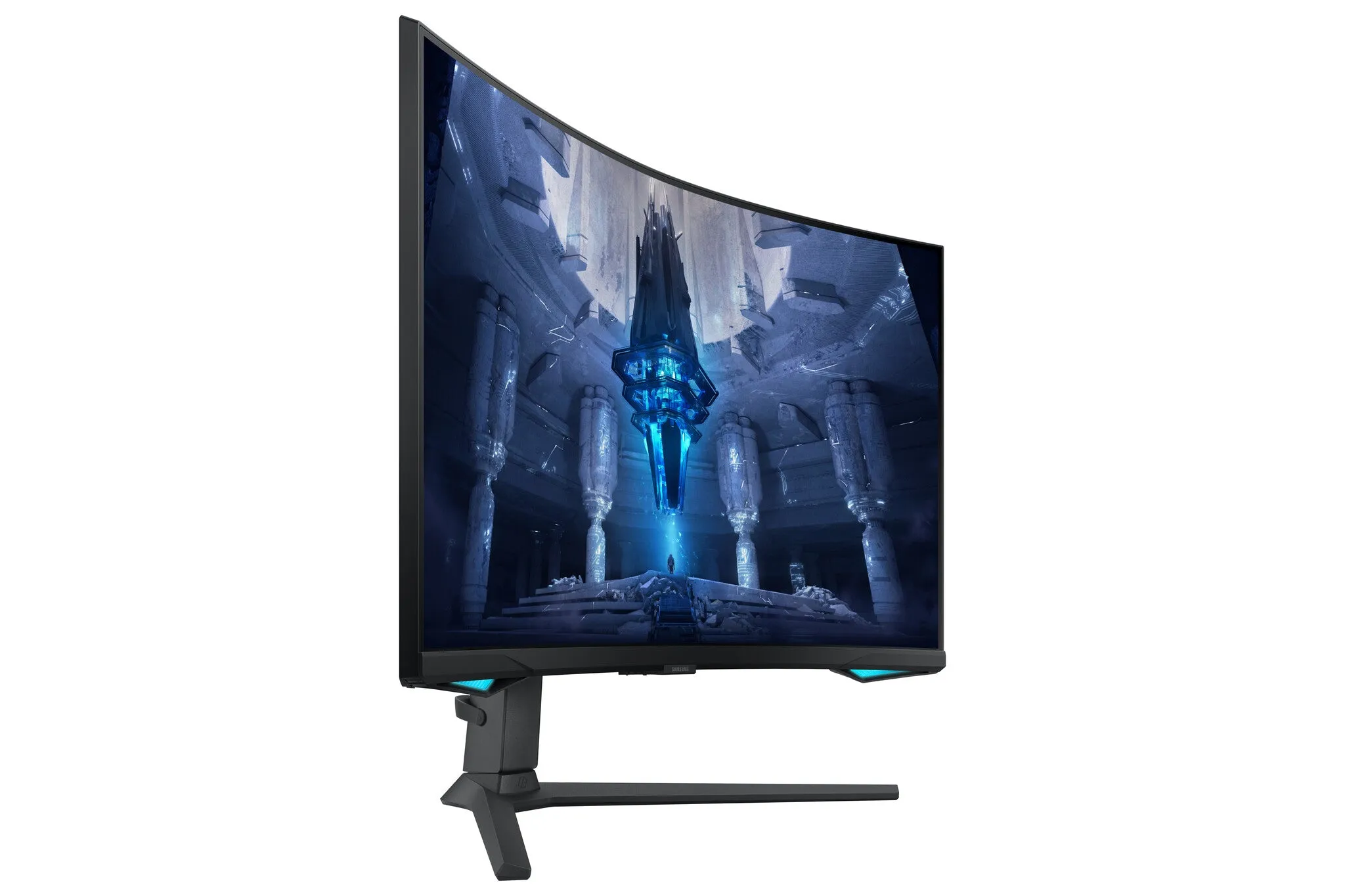 Samsung Odyssey Neo G7 LS32BG750NPXXU 32" Curved Gaming Monitor - 4K Ultra HD- 165Hz - Quantum Dot - 1ms Response Time- FreeSync Premium Pro- Curved Screen -HDR 200 - Height Adjustable