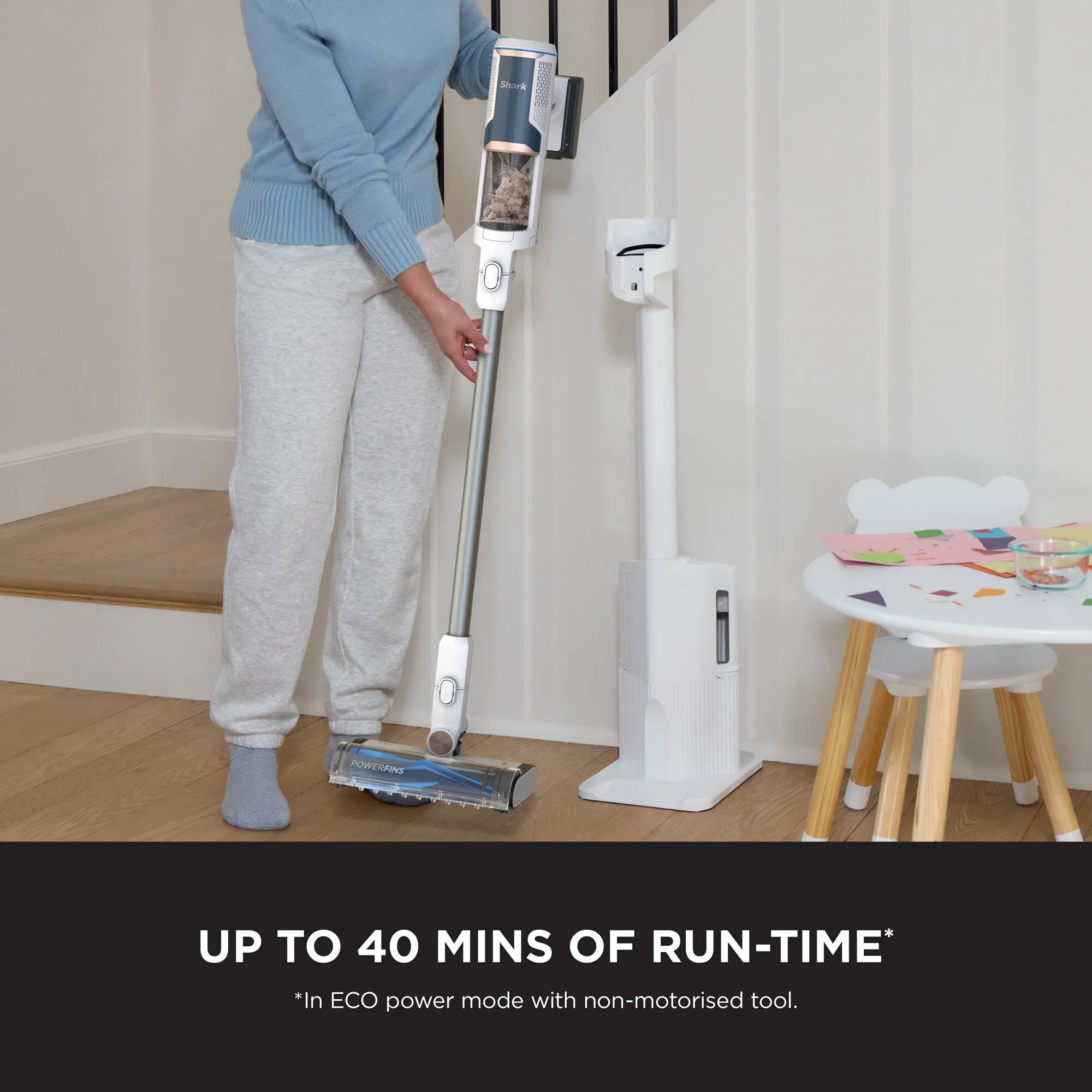 Shark Clean & Empty Cordless Vacuum Cleaner & Auto-Empty System BU3521UK