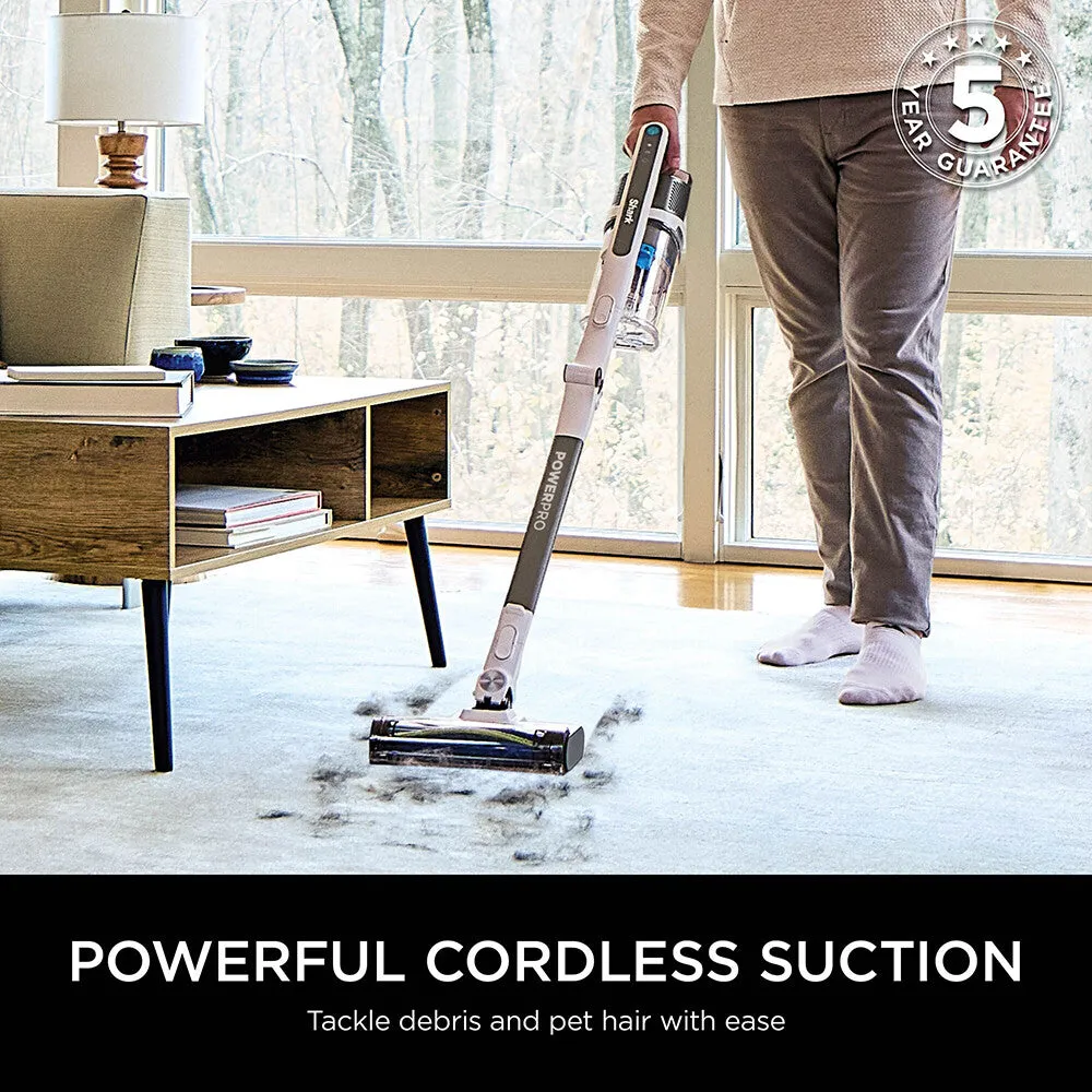 Shark PowerPro Cordless Stick Vacuum, with Anti Hair Wrap & Floor Detect IZ380UK