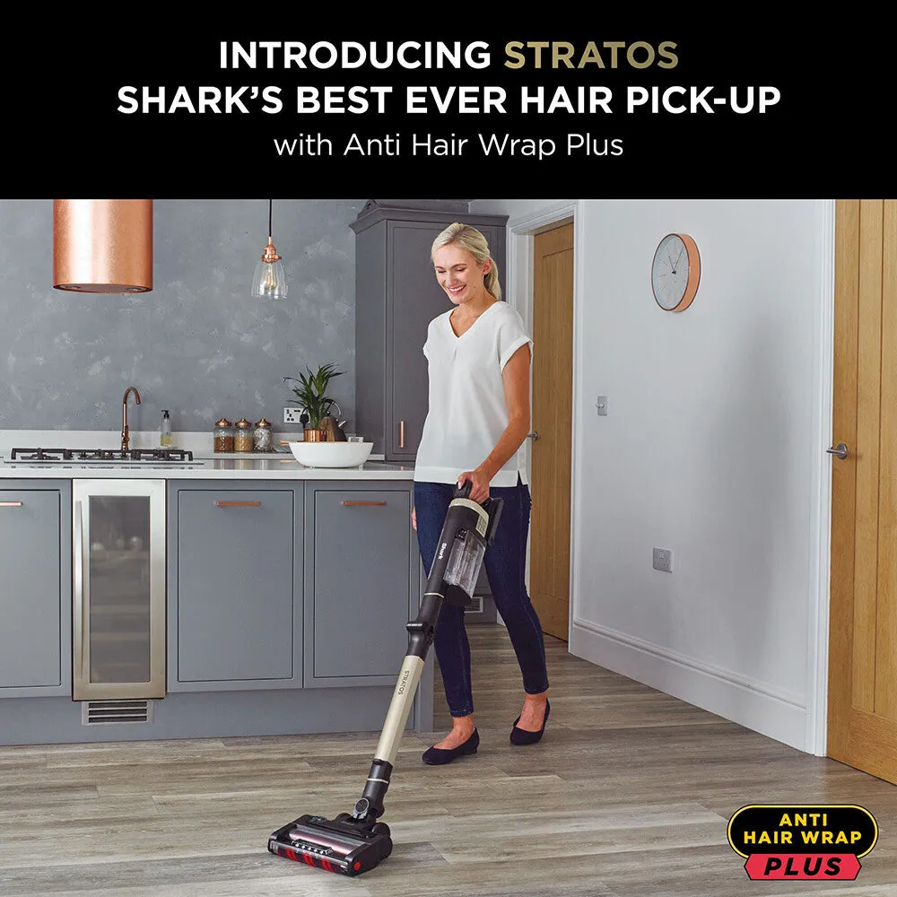 Shark Stratos Cordless Stick Vacuum Cleaner, Pet Pro Model [Single Battery] IZ400UKT