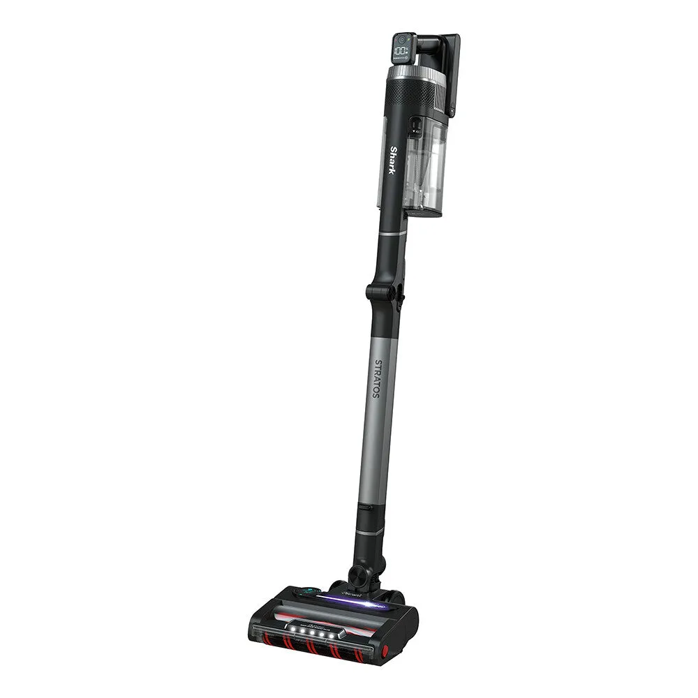 Shark Stratos Cordless Stick Vacuum Cleaner with Anti Hair Wrap Plus, Clean Sense IQ, Pet Pro Model [Double Battery] IZ420UKT