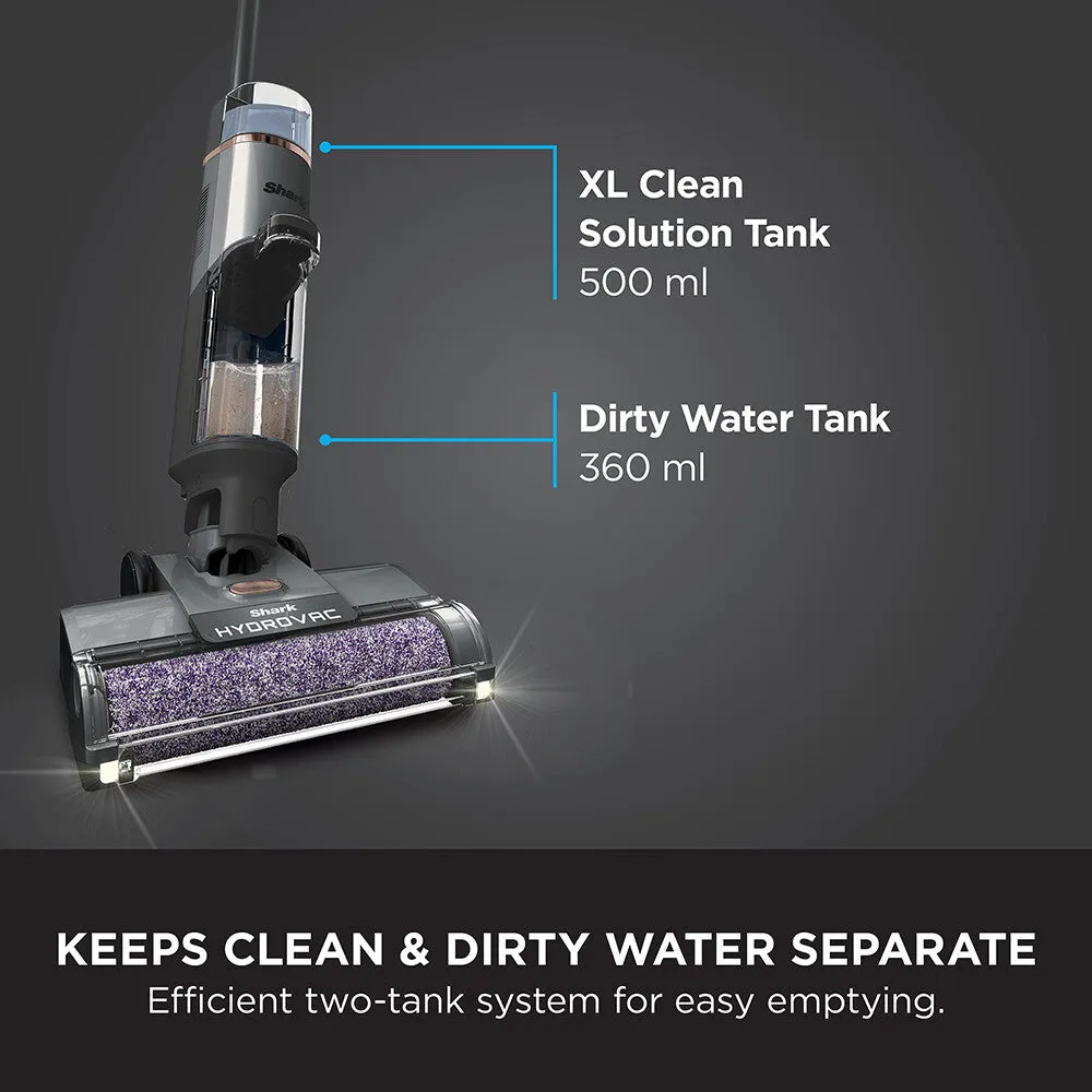 Shark STYLE iQ HydroVac Cordless Hard Floor Cleaner WD210UK