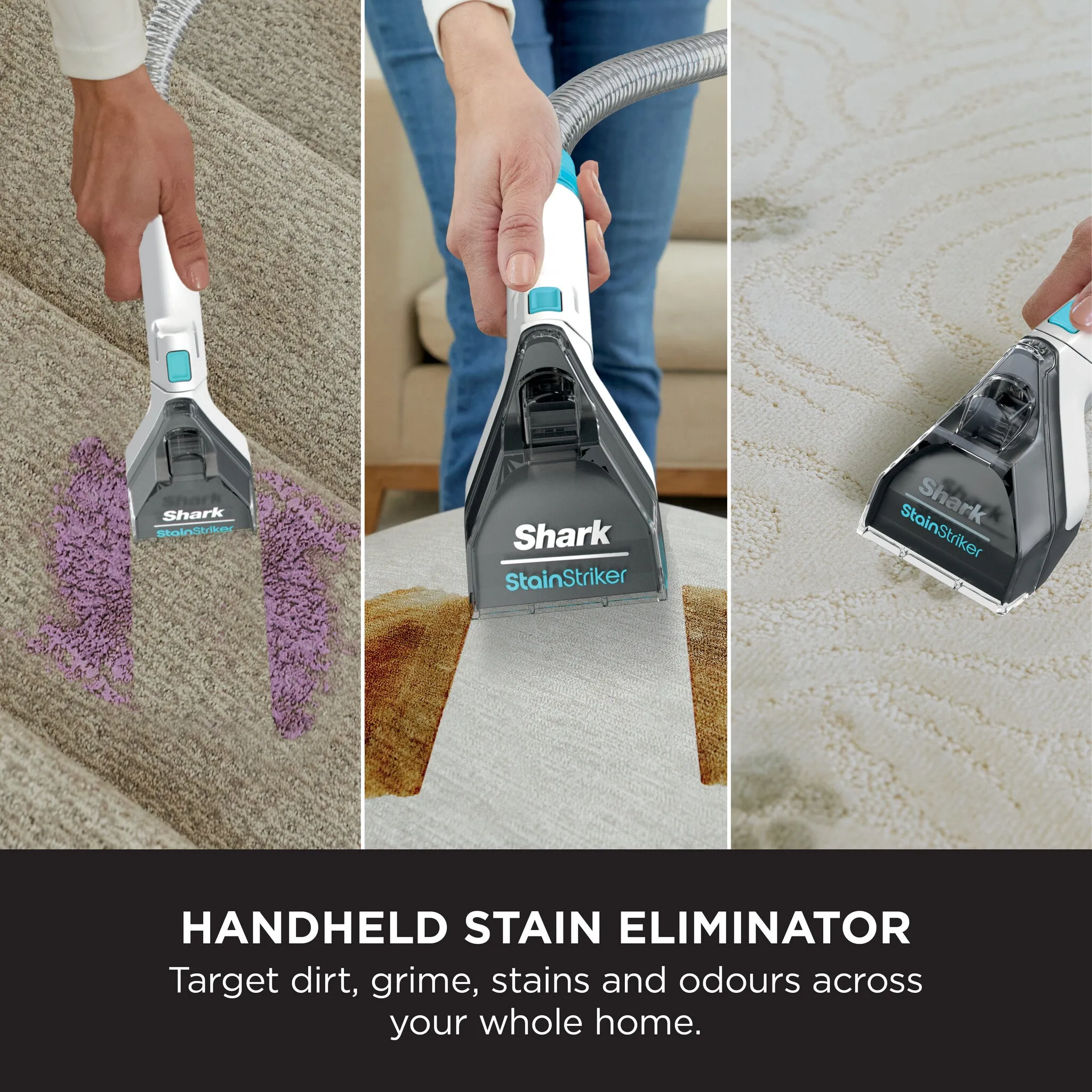 Shark STYLE iQ PX200UKT carpet cleaning machine White