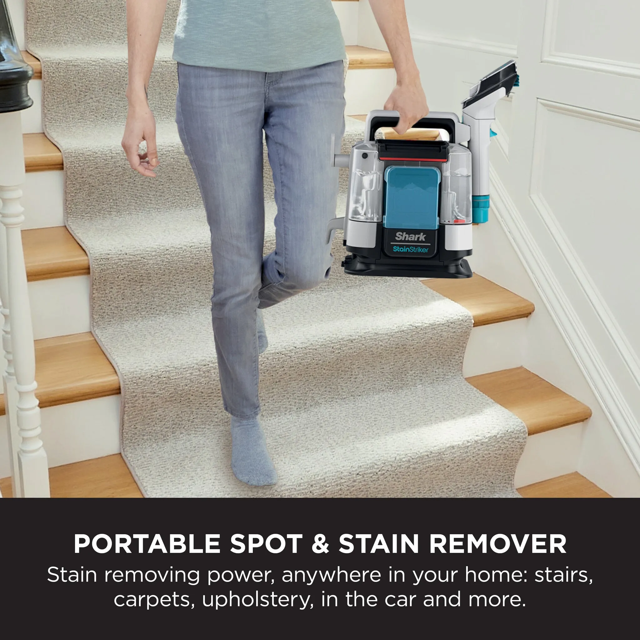 Shark STYLE iQ PX200UKT carpet cleaning machine White