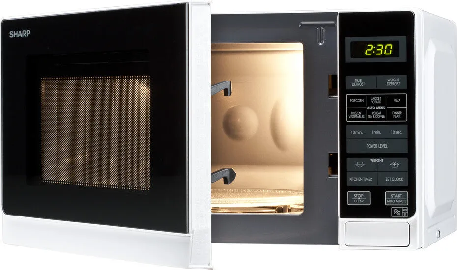 Sharp Home Appliances R-272WM White Countertop 20 L 800 W